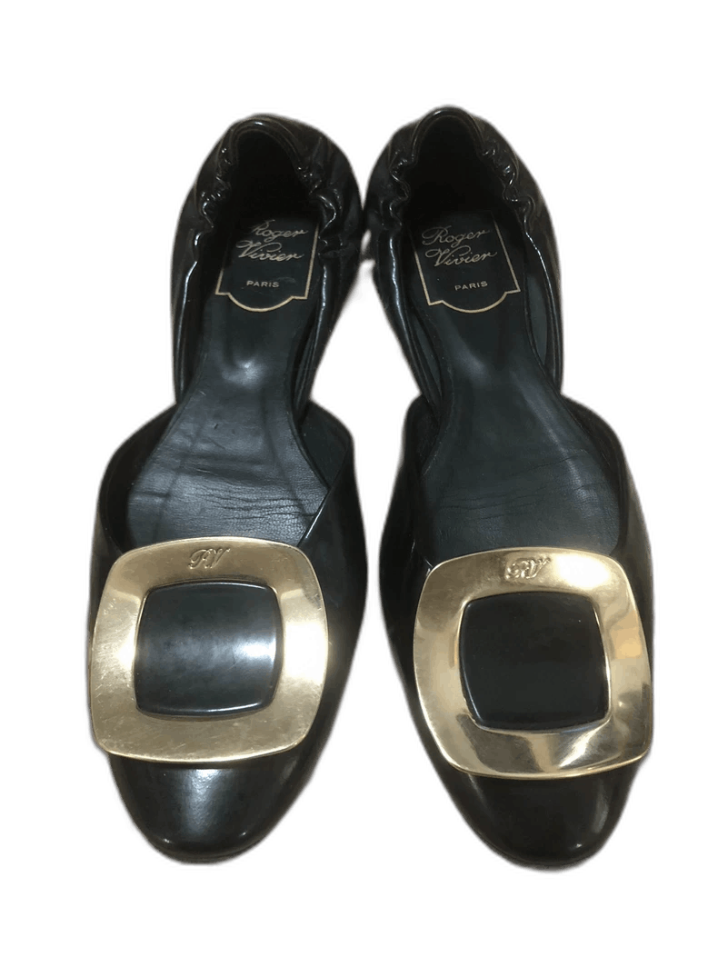 Roger Vivier Roger Vivier RV Chips Flat Shoes Size US 7.5 / EU 40-41 - 1 Thumbnail