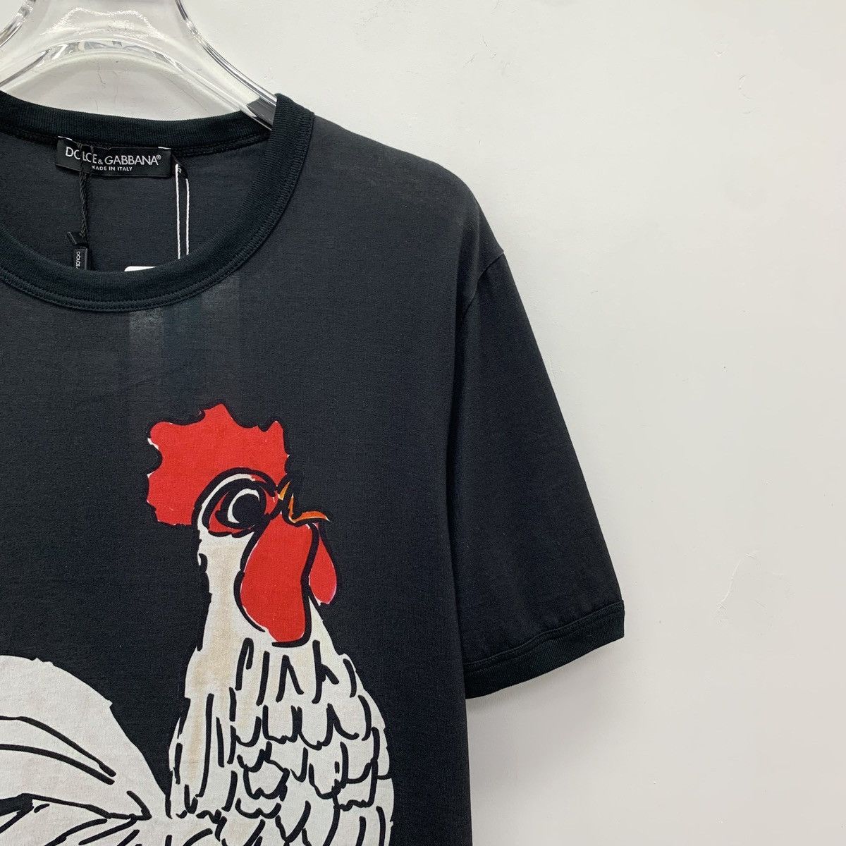 Dolce & Gabbana Dolce & Gabbana Cotton Crew Neck Short Sleeve T-Shirt K26WX Size US S / EU 44-46 / 1 - 3 Thumbnail