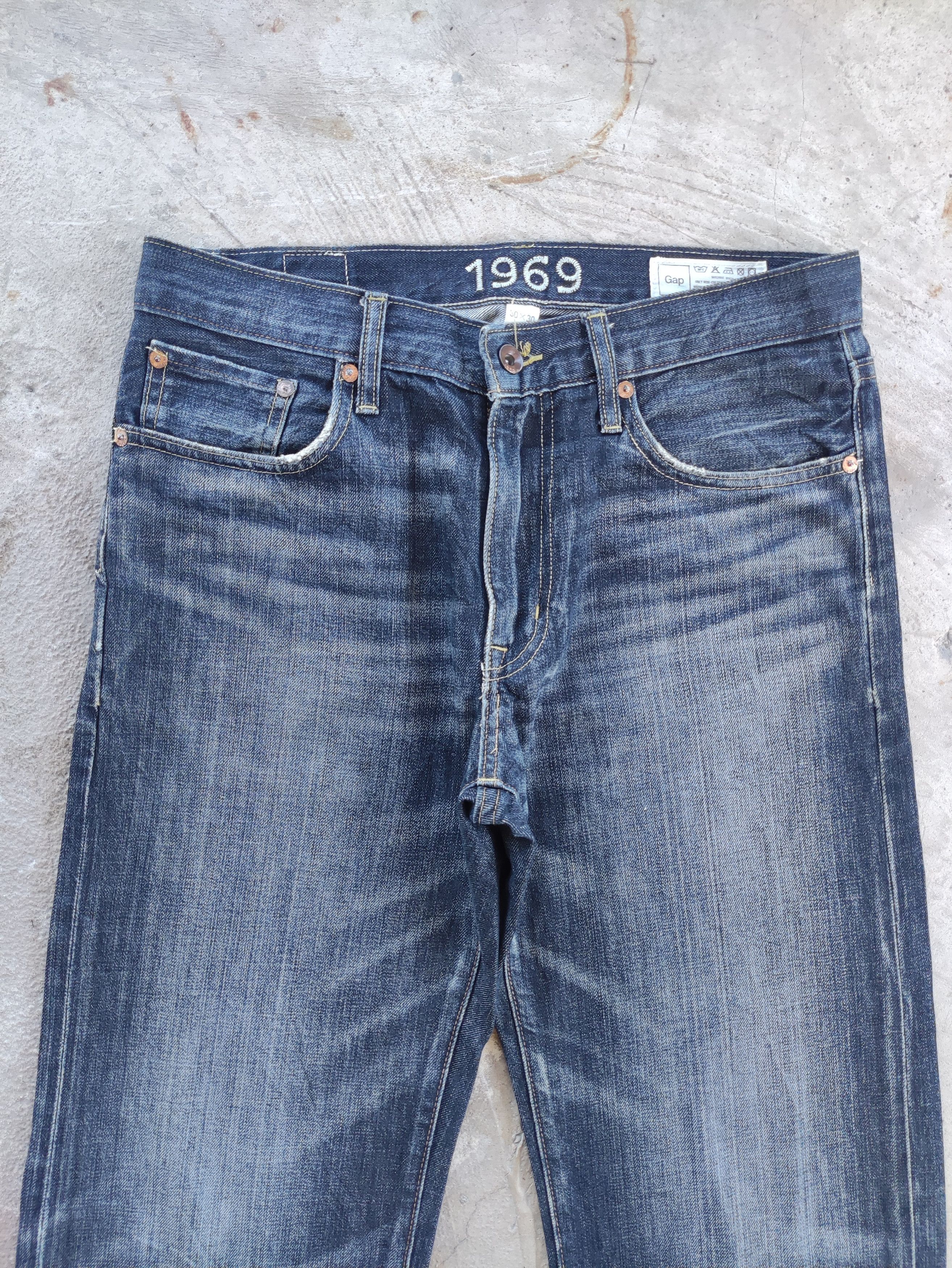 Gap Vintage Gap Jean Distressed Faded Denim Pants Size US 32 / EU 48 - 3 Thumbnail