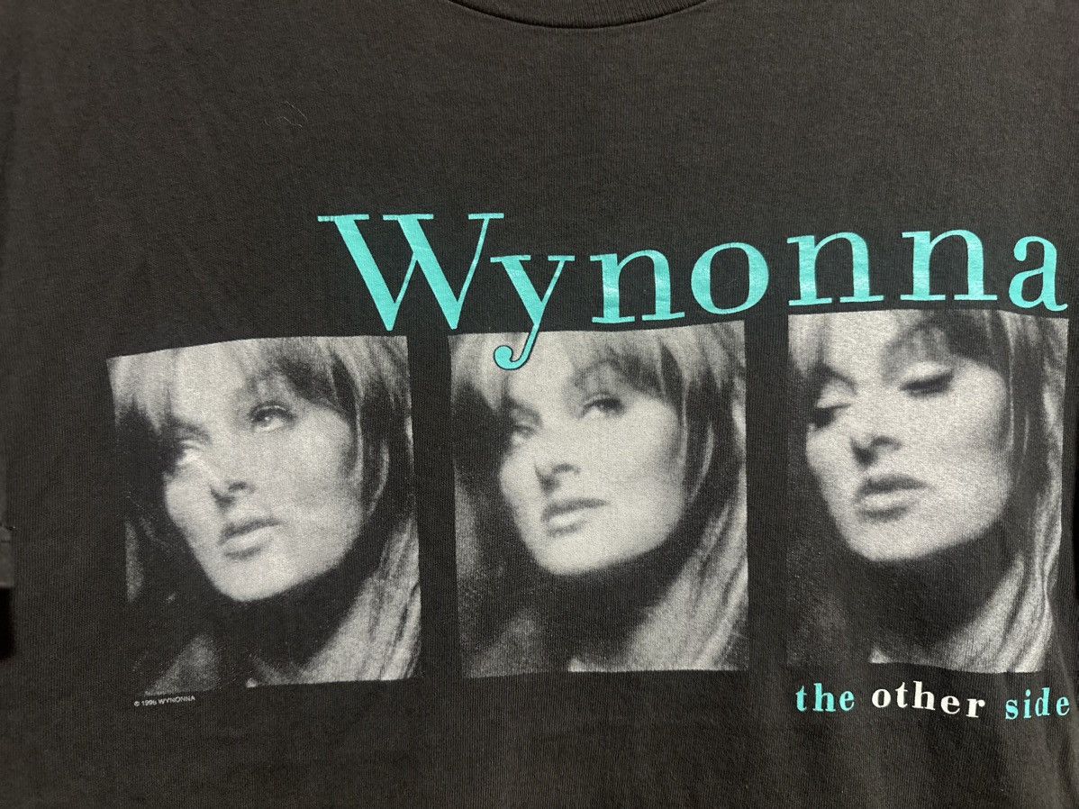 Band Tees Vintage 90s Wynonna The Other Side Faded Tee Size US L / EU 52-54 / 3 - 5 Thumbnail