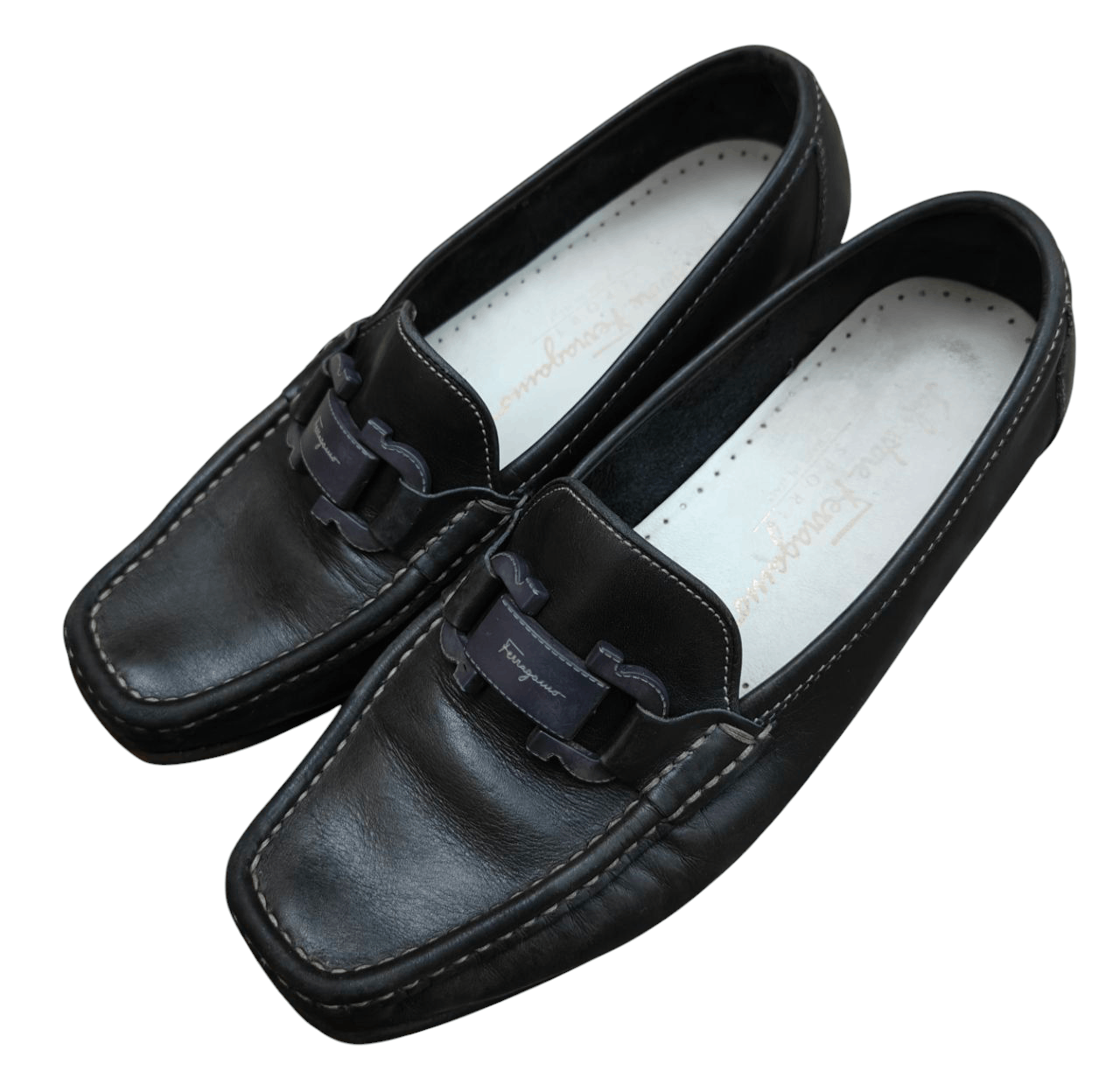 Salvatore Ferragamo Salvatore Ferragamo Leather Loafer Size US 6.5 / IT 36.5 - 2 Thumbnail