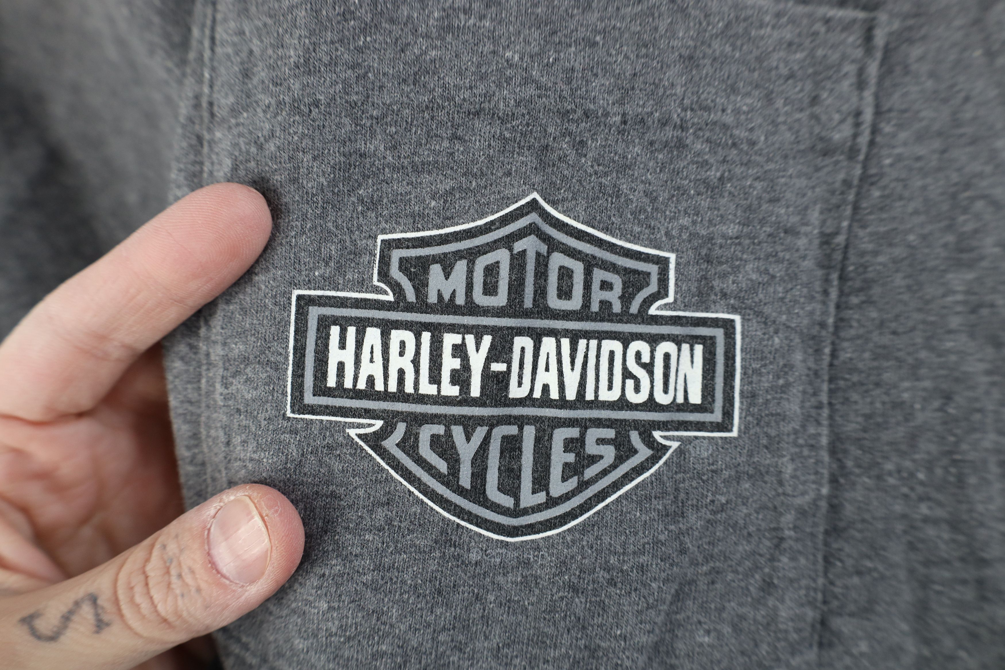 Harley Davidson Vintage Y2K 2001 Harley Davidson Motorcycles T-Shirt USA Size US XXL / EU 58 / 5 - 4 Thumbnail