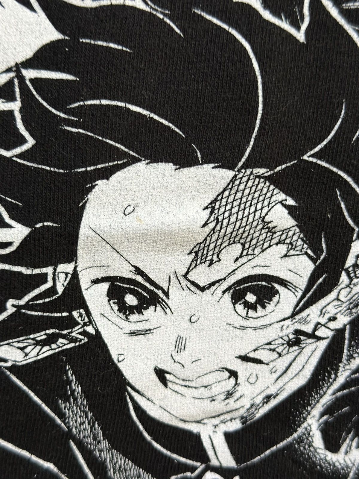 Anime × Japanese Brand × Vintage Vintage Kimetsu No Yaiba Anime Faded Tee Size US XL / EU 56 / 4 - 4 Thumbnail