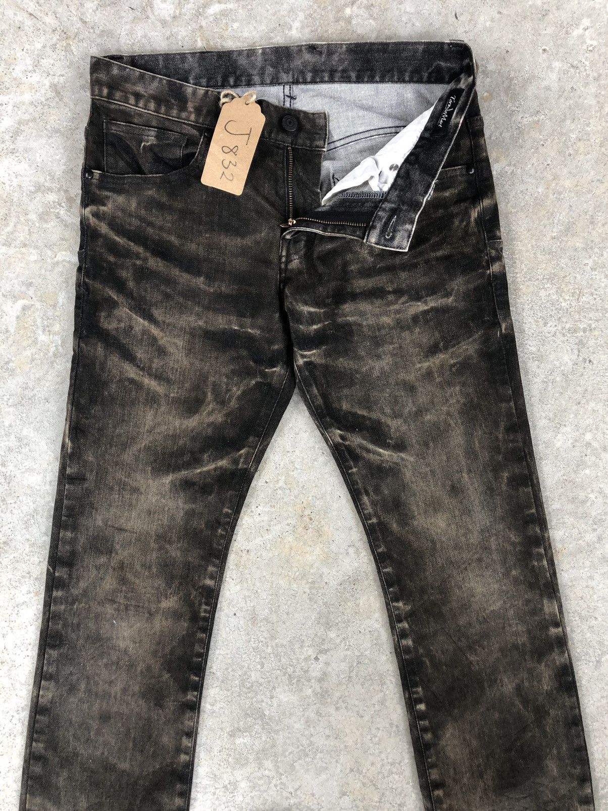 Tornado Mart Japanese Tornado Mart Mini Flare Distressed Jeans Size US 30 / EU 46 - 3 Thumbnail