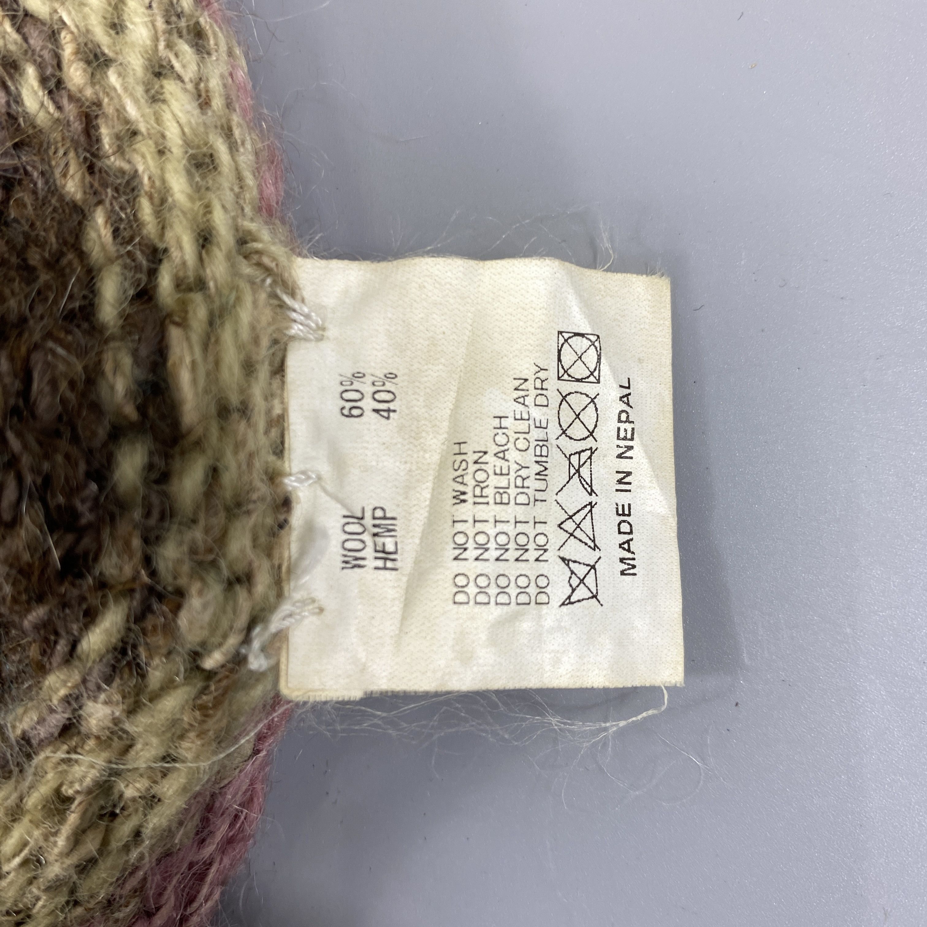Japanese Brand Multicolor Knit Beanie Hats -BN1139 Size ONE SIZE - 9 Thumbnail