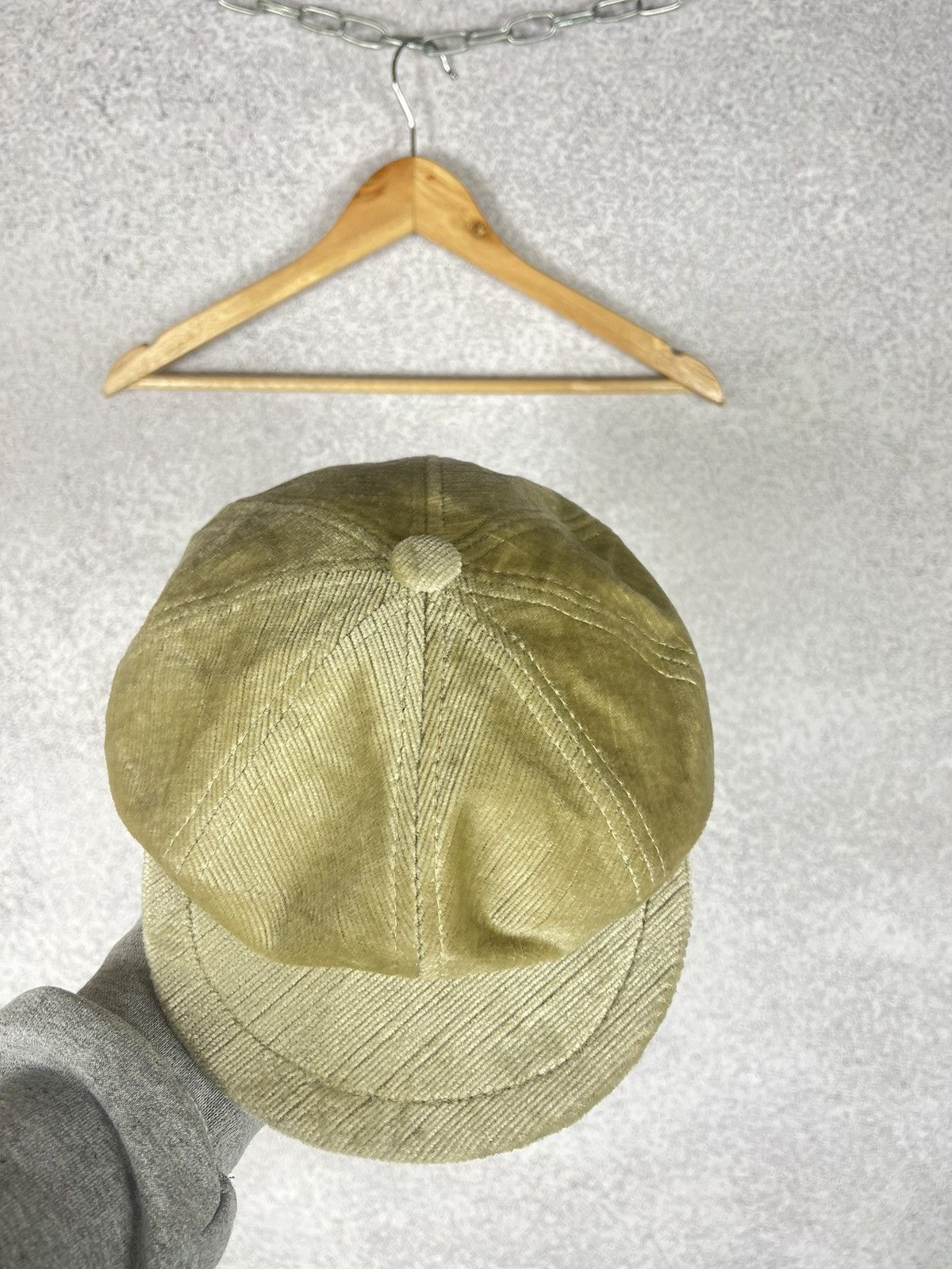 Other Vintage Kangol Corduroy Gatsby Cap Y2K Velvet Newsboy Hat Size ONE SIZE - 2 Thumbnail