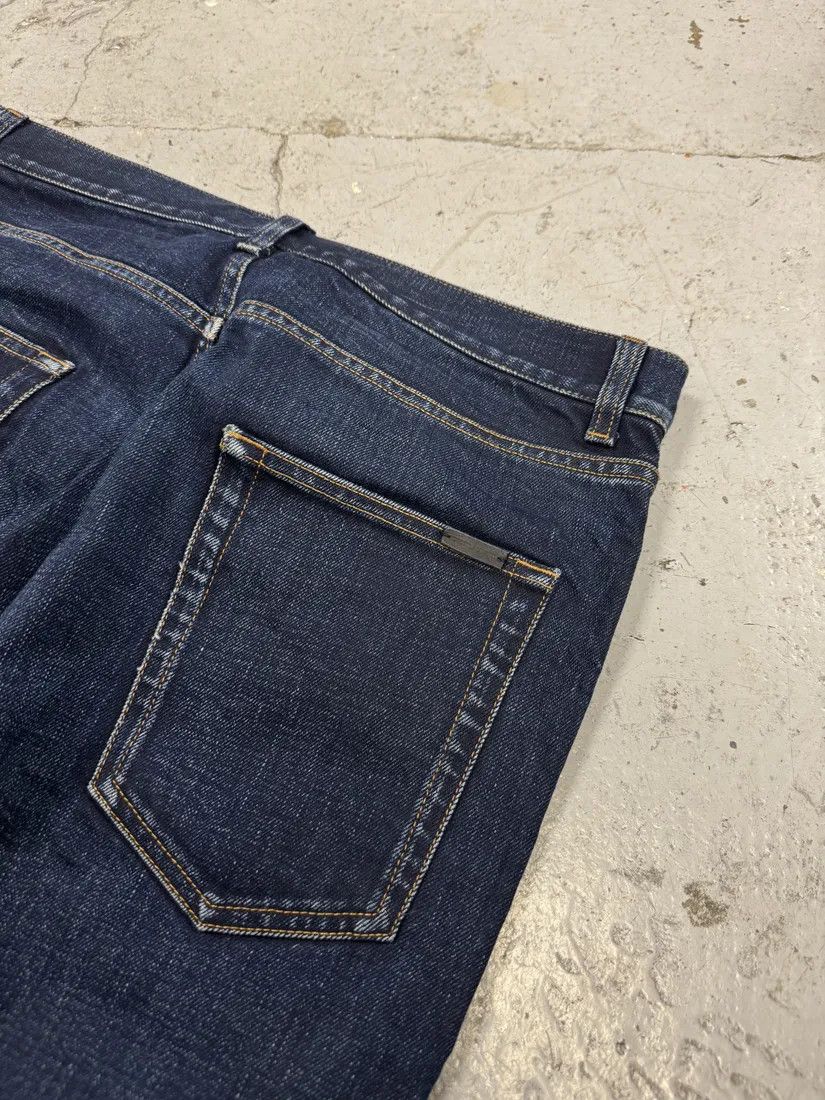 Designer × Saint Laurent Paris × Vintage SS2021 Saint Laurent Blue Selvedge Denim Slim Jeans Size US 31 - 6 Thumbnail