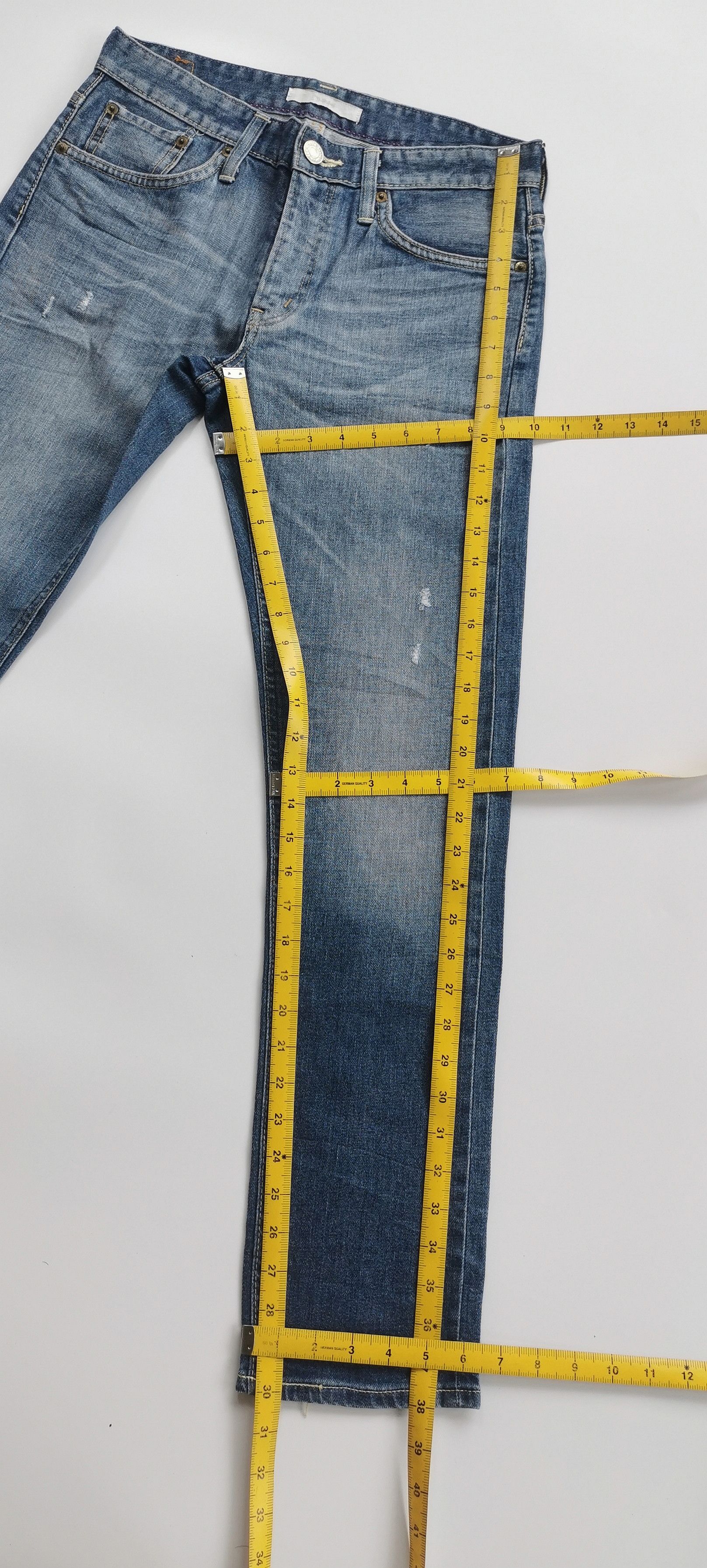 Sugar Cane Edwin Co Ltd Tokyo Japan Slim Selvedge Chainstitch DenimJean Size US 29 - 6 Thumbnail