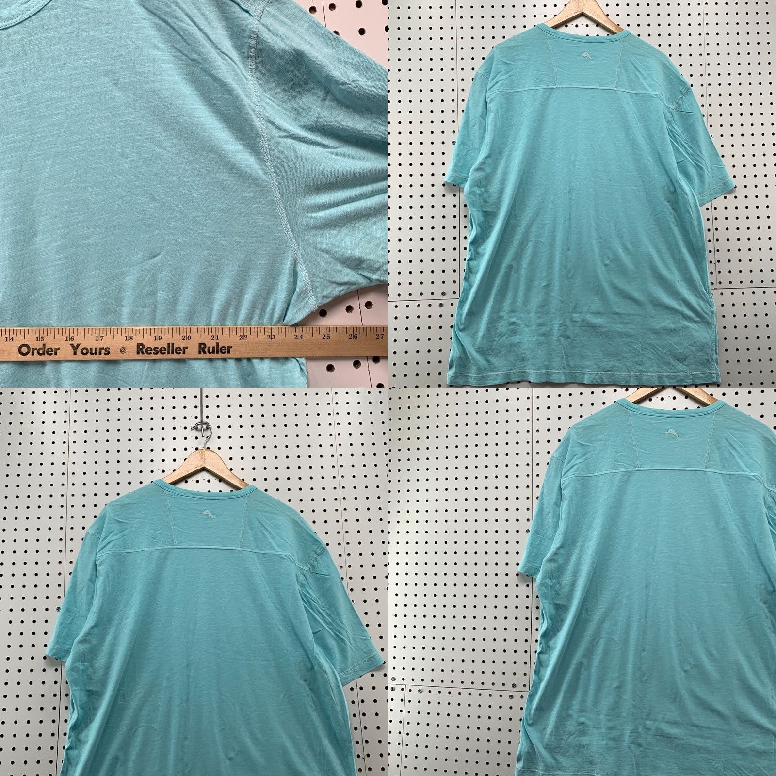 Tommy Bahama Tommy Bahama Shirt Mens 2XL Sky Blue Short Sleeve Marlin Casual C-Ship 24X31.5 Size US XXL / EU 58 / 5 - 9 Thumbnail