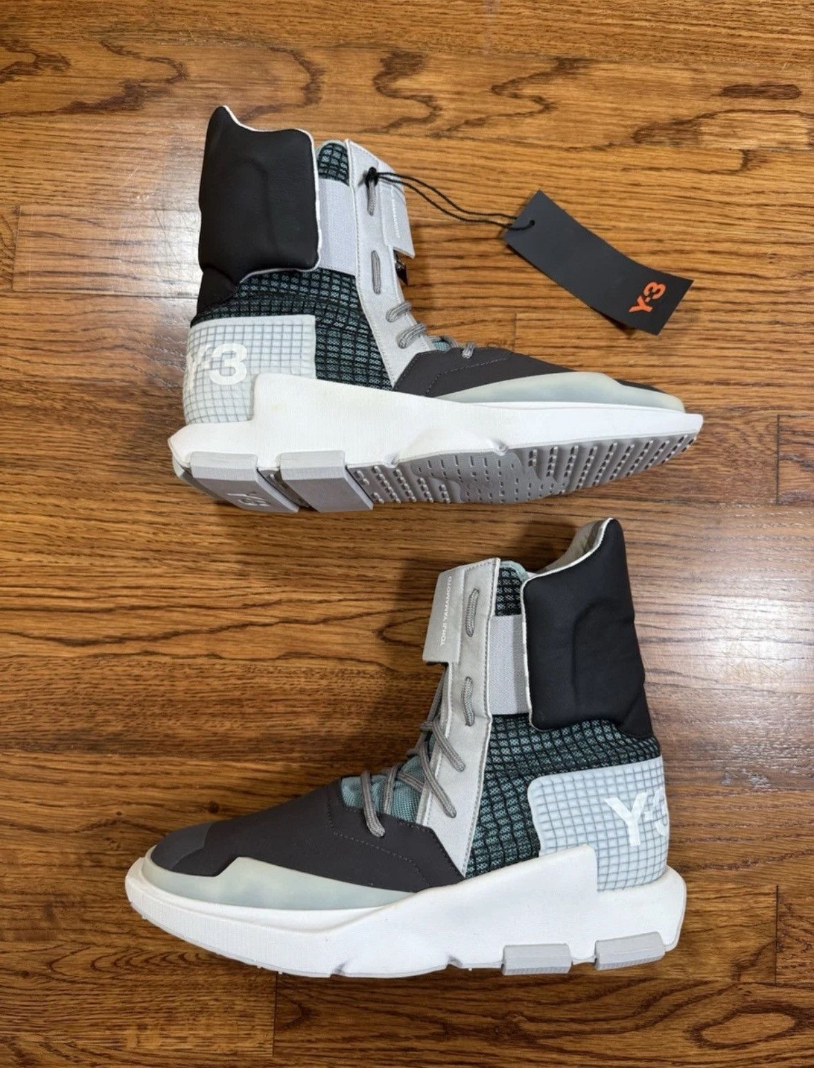 Y-3 Adidas Y3 Yohji Yamamoto NOCI High BY2626 Men’s Size 8 Size US 8 / EU 41 - 5 Thumbnail