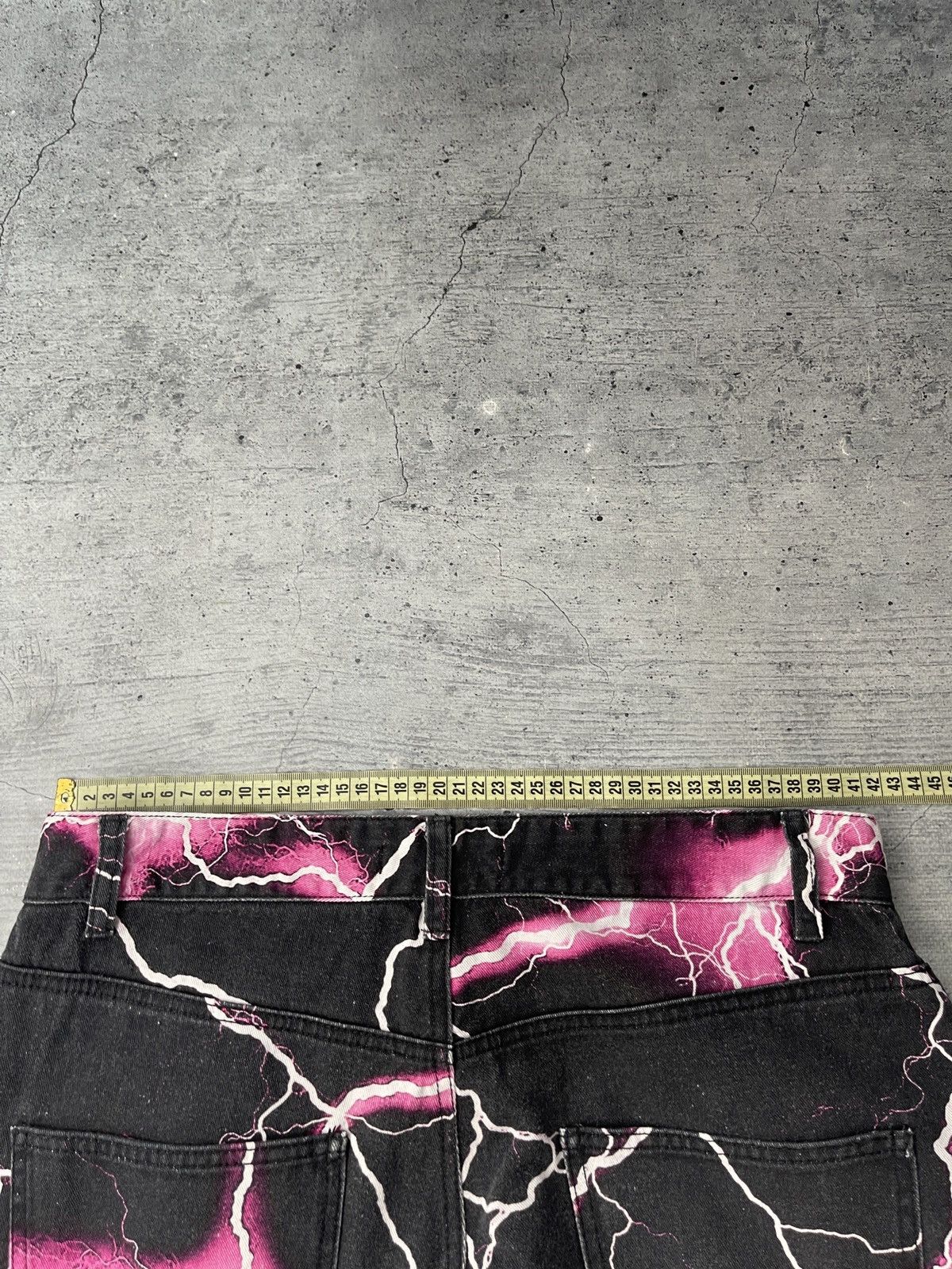 Hypebeast Jaded London Jeans Red Lightning Skate Baggy Y2K Hype Al Size US 32 / EU 48 - 12 Thumbnail