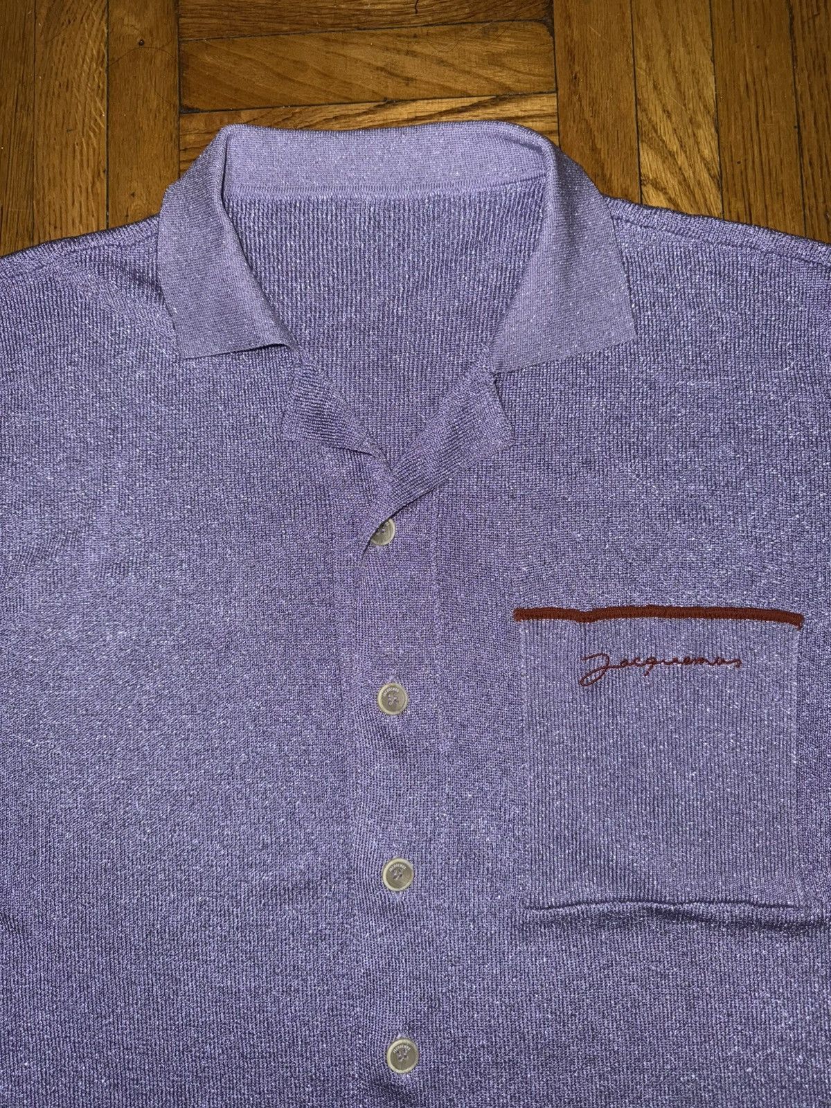 Jacquemus Jacquemus Le Raphia "La Maille Prata" Shirt Size US L / EU 52-54 / 3 - 6 Thumbnail