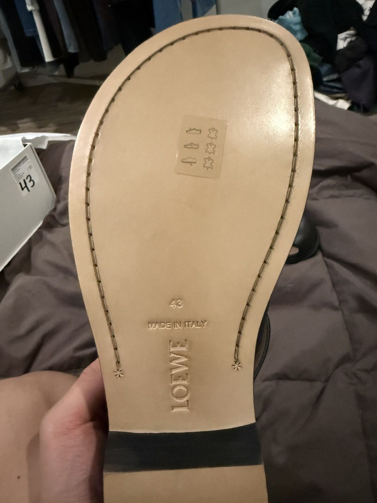 Loewe Loewe Black Campo Sandal / Slip On - Size 43 Size US 10 / EU 43 - 5 Thumbnail