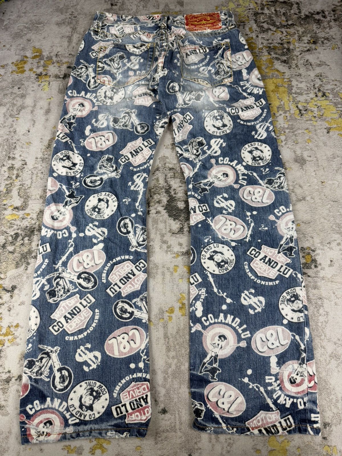 Japanese Brand Y2k Vintage Co&Lu Hysteric Glamour Remake Style Size US 28 / EU 44 - 2 Thumbnail