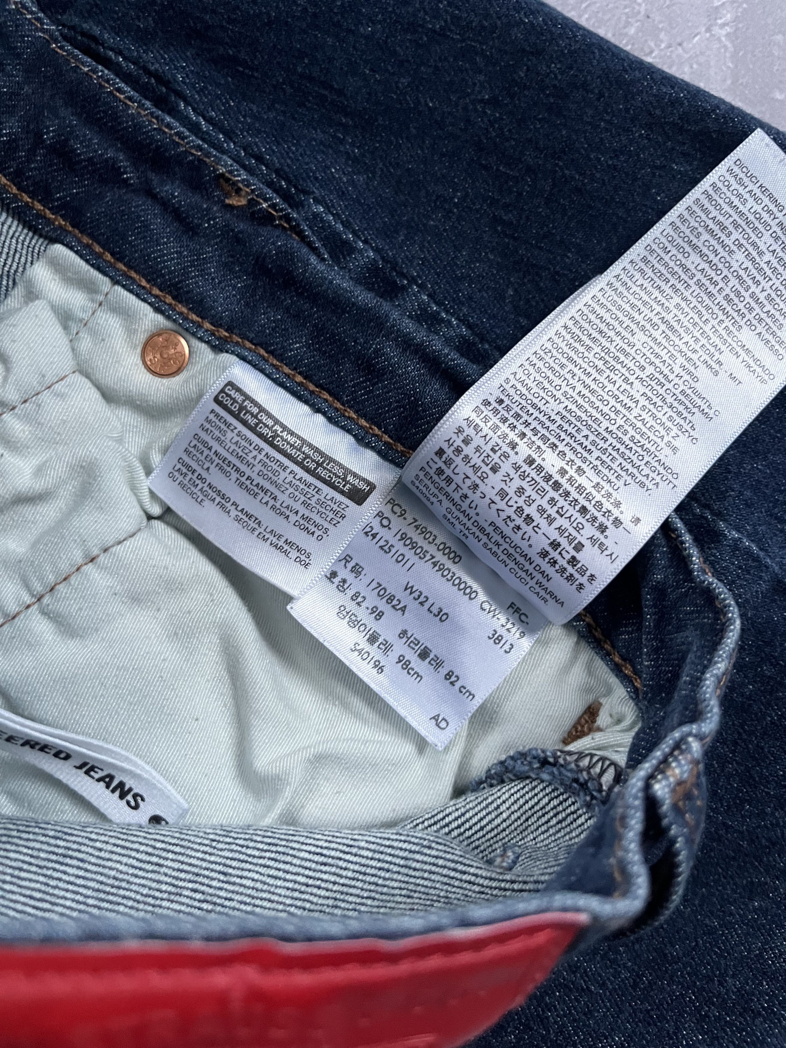 Engineered Garments × Levi's Levis Engineered Jeans Twisted Leg LEJ 512 Premium Denim Size US 32 / EU 48 - 8 Thumbnail