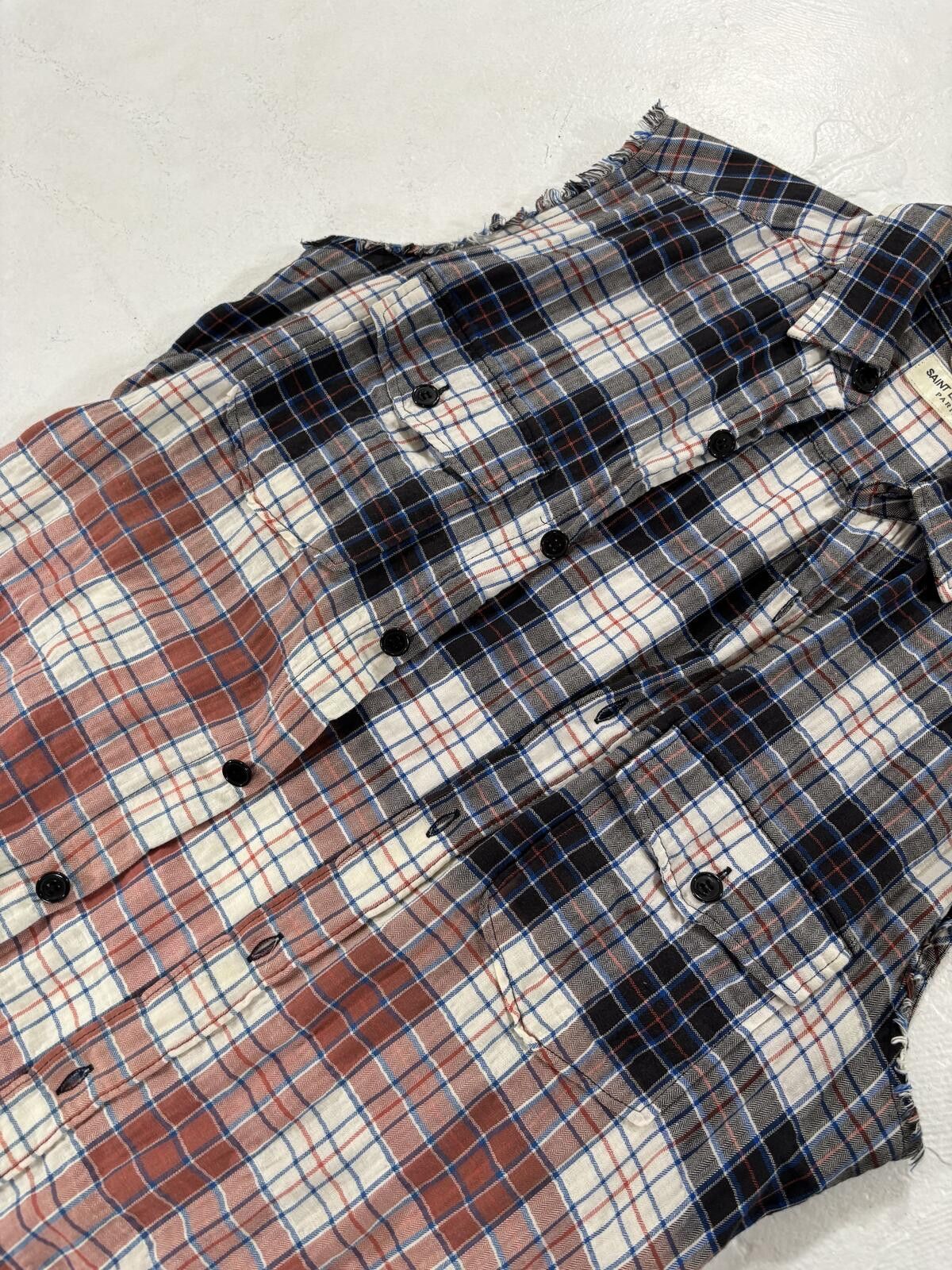 Saint Laurent Paris Saint Laurent Paris ss16 Surf Sound Flannel Size US S / EU 44-46 / 1 - 2 Thumbnail