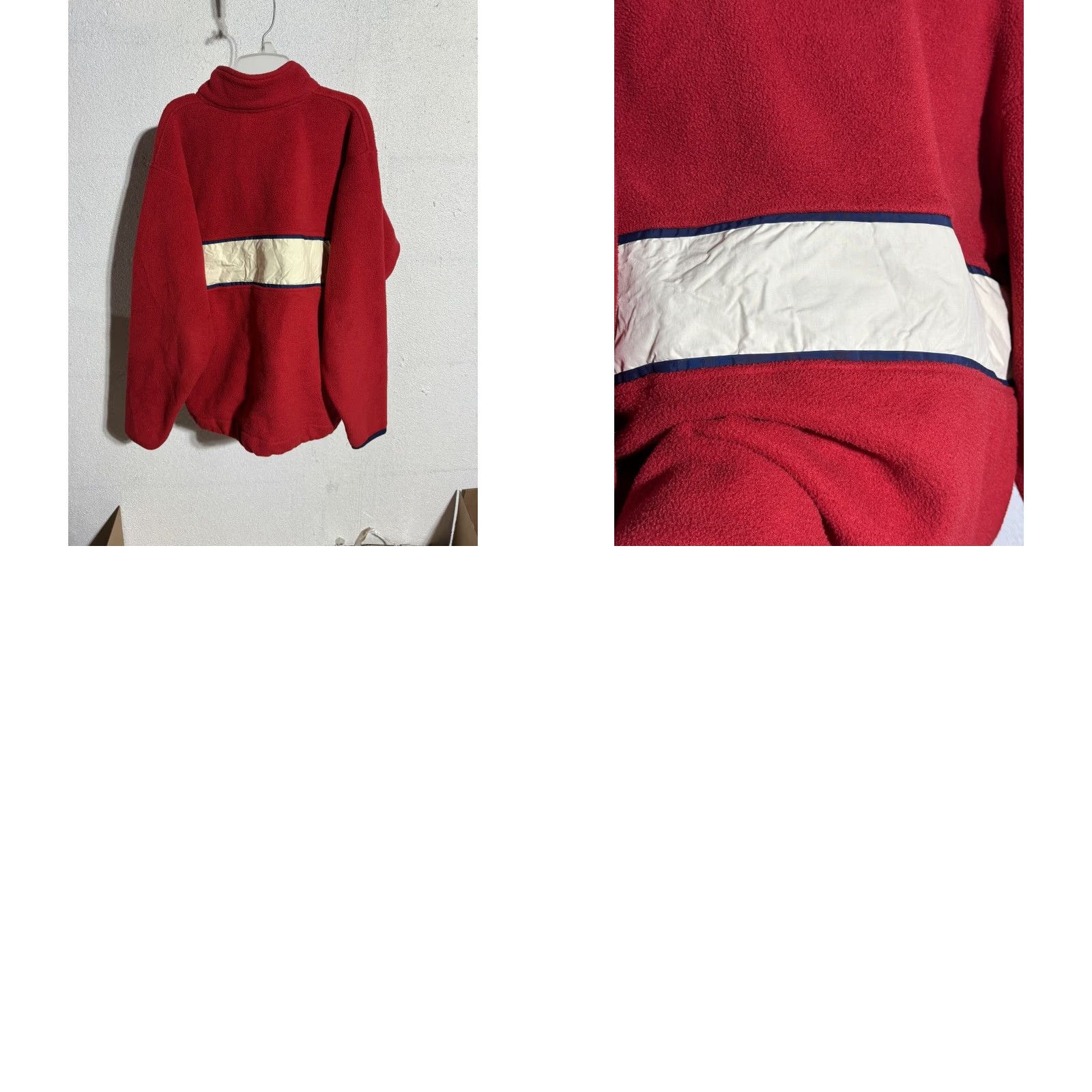 Henri Lloyd VINTAGE Henri Lloyd Red 1/4 Zip Fleece Jacket M Men Regular 90s Outdoor Embroidered Logo England Polyester Size US M / EU 48-50 / 2 - 8 Thumbnail
