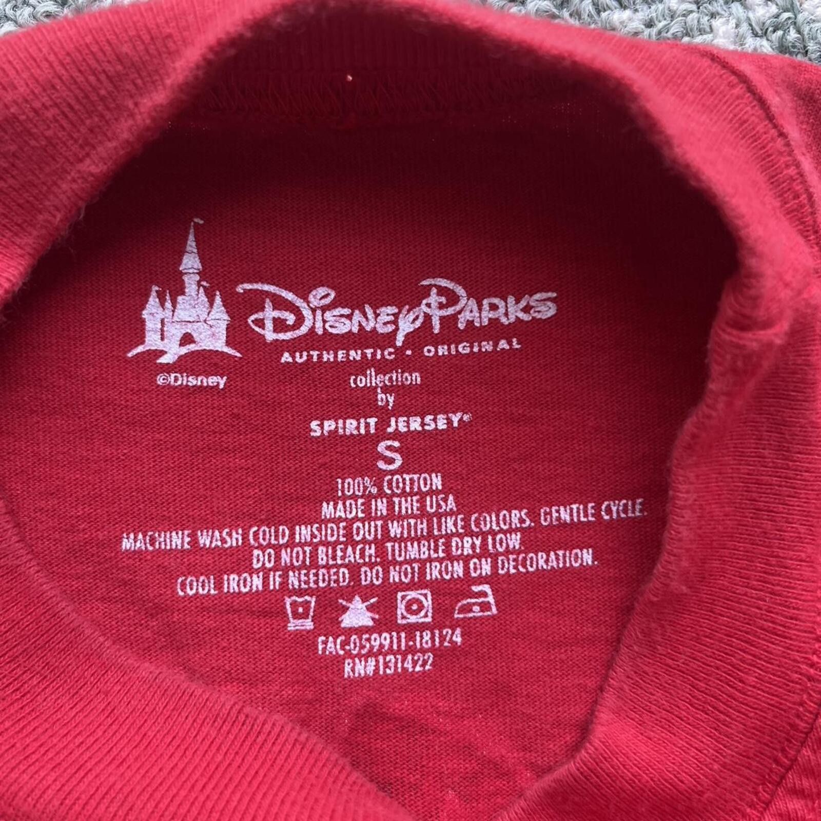 Other Disneyland Resort Red Polka Dot Long Sleeve Shirt Size ONE SIZE - 4 Thumbnail