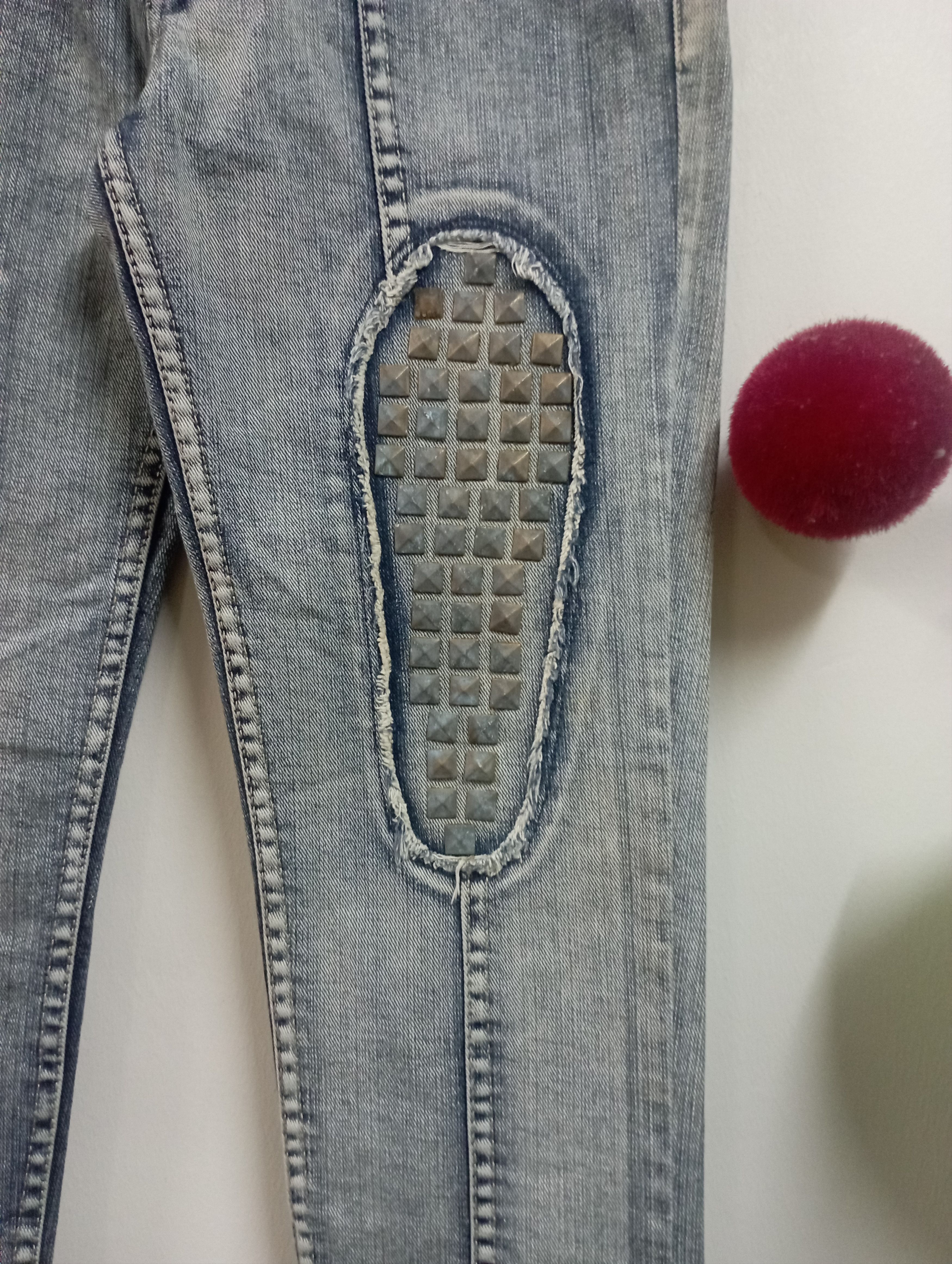 PPFM Punk Mud Rusty Patchwork Jeans Japan TwoPercent Jeans Size US 31 - 4 Thumbnail