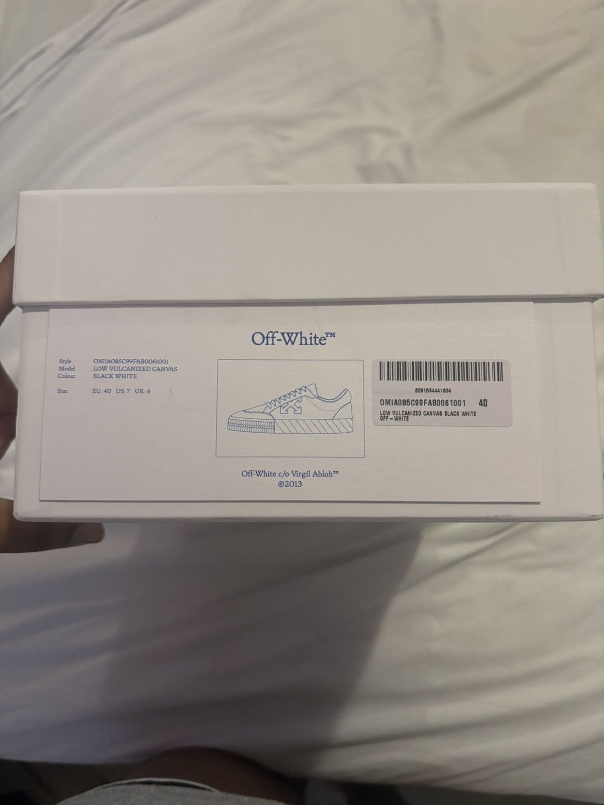 Off-White Off-White Vulc Sneaker 'Black White' Size US 7 / EU 40 - 7 Thumbnail