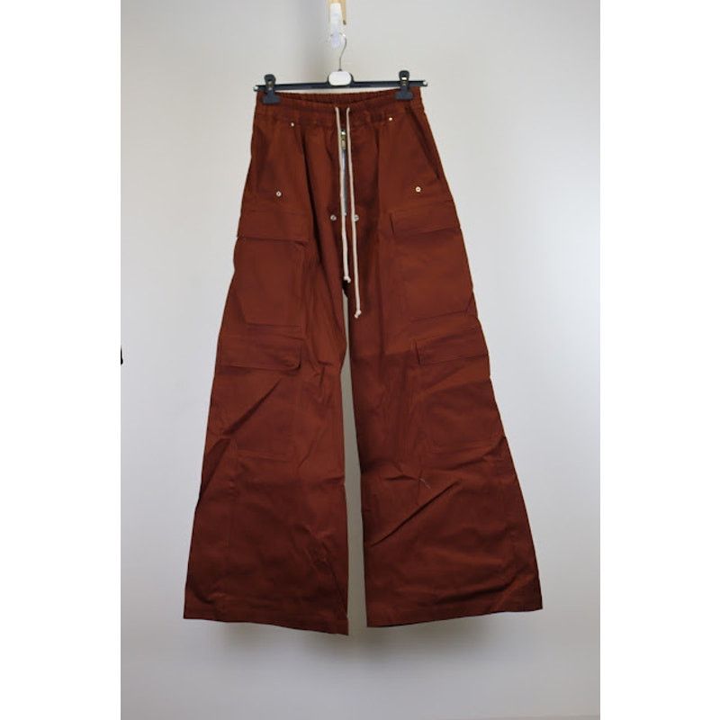 Rick Owens o1rshd1 Trousers Pants in Burgundy Size US 32 / EU 48 - 1 Thumbnail
