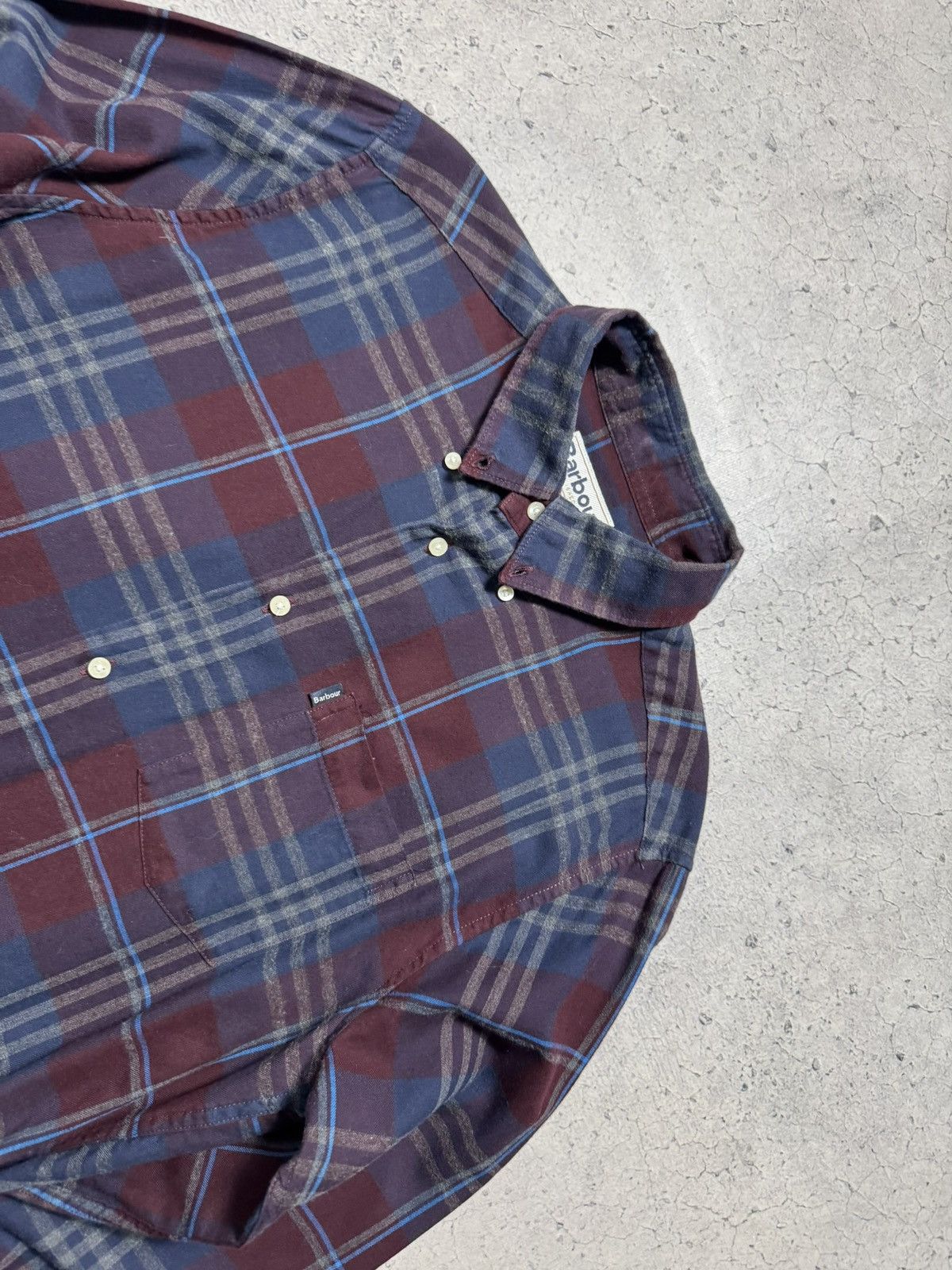 Barbour Barbour Checked Button Up Shirt Casual Size M Flannel Size US M / EU 48-50 / 2 - 5 Thumbnail