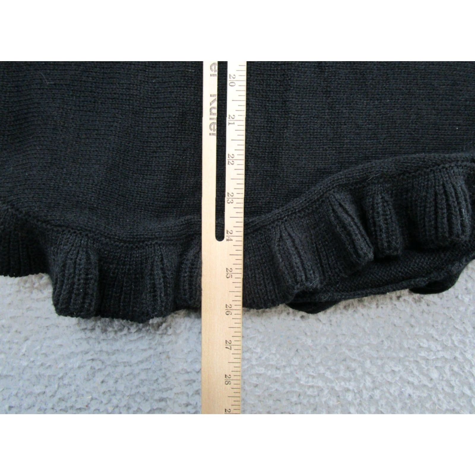 Vintage Studio Works Black Short Sleeve Turtleneck Sweater Women S Pullover New Size S / US 4 / IT 40 - 7 Thumbnail