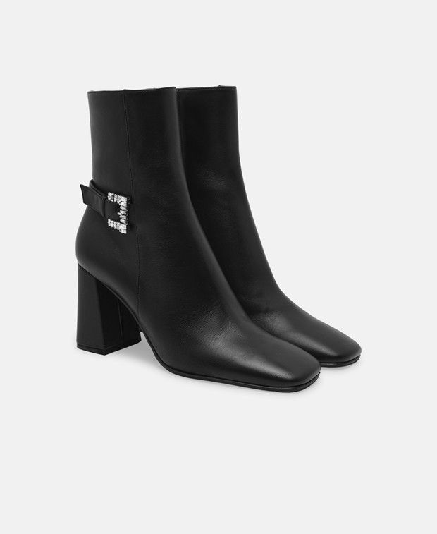 Sergio Rossi Twenty Buckle Ankle boots Size US 6 / IT 36 - 1 Thumbnail