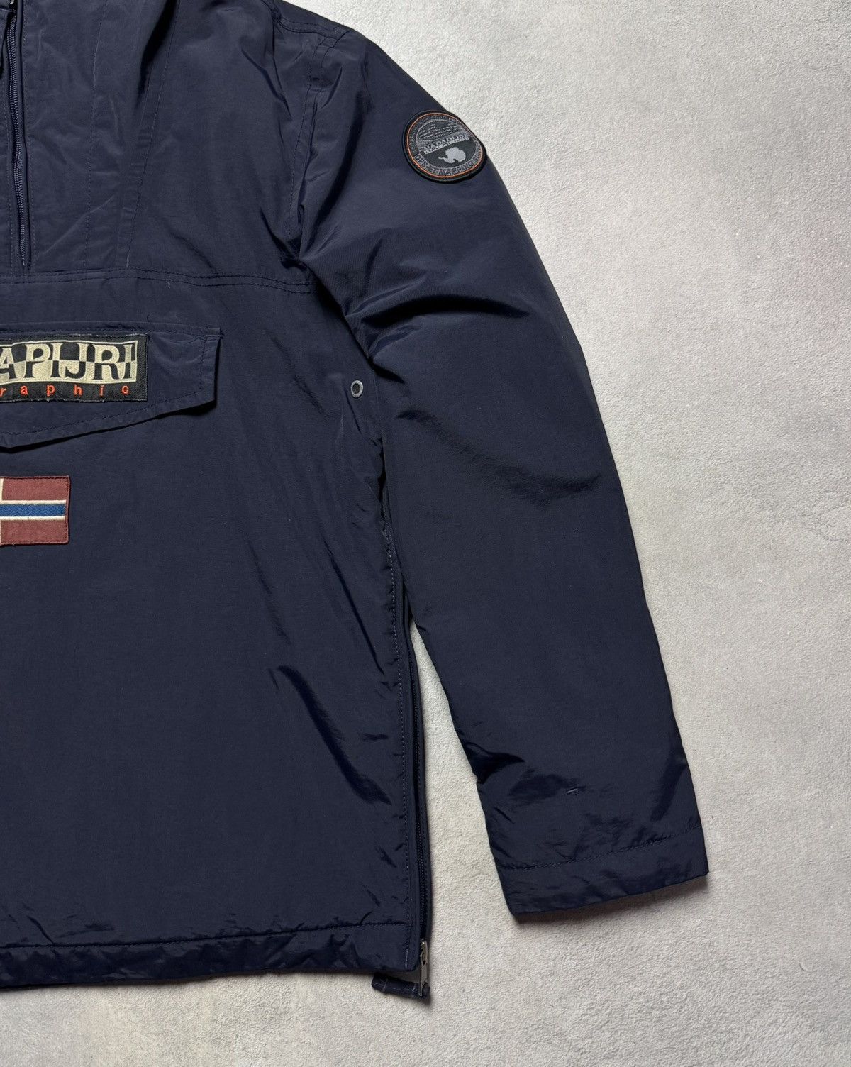 Napapijri Napapijri Rainforest Fleece Lined Anorak Jacket Logo Size US M / EU 48-50 / 2 - 6 Thumbnail