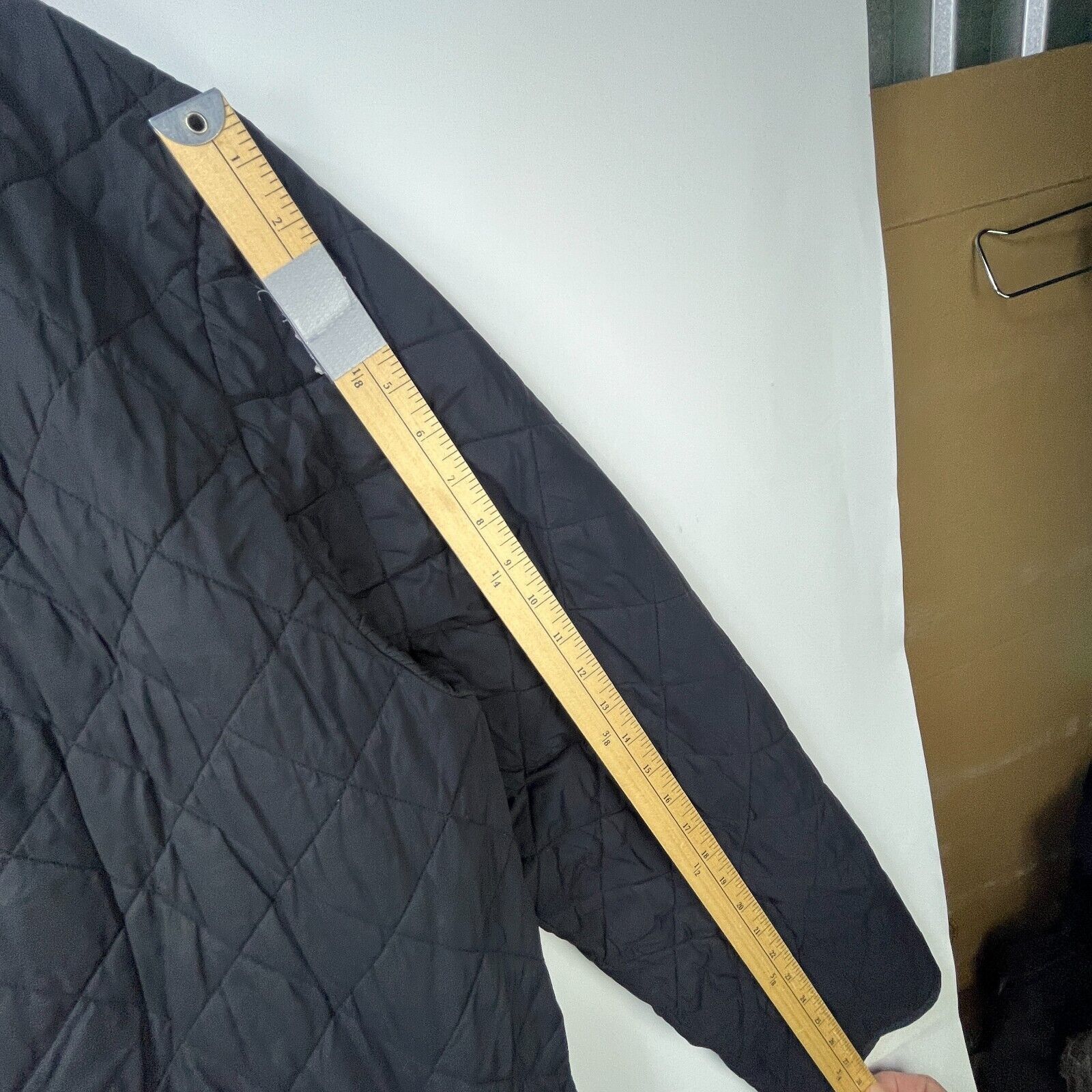 Barbour × Vintage Vintage Barbour D34 Milano Fine Cotton Quilt Jacket Mens 2XL Size US XXL / EU 58 / 5 - 13 Thumbnail