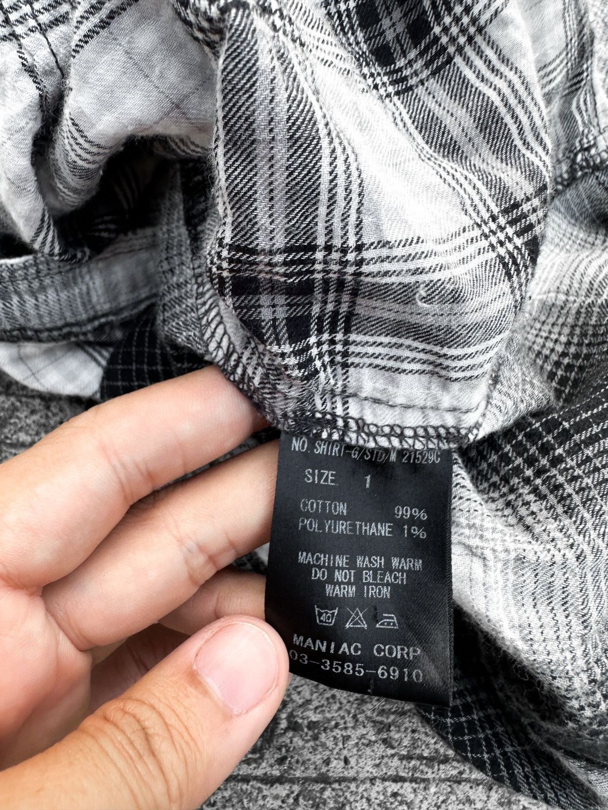 If Six Was Nine × Japanese Brand × Le Grande Bleu (L.G.B.) L.G.B. If Six Was Nine Grunge Shirts Size US S / EU 44-46 / 1 - 16 Thumbnail
