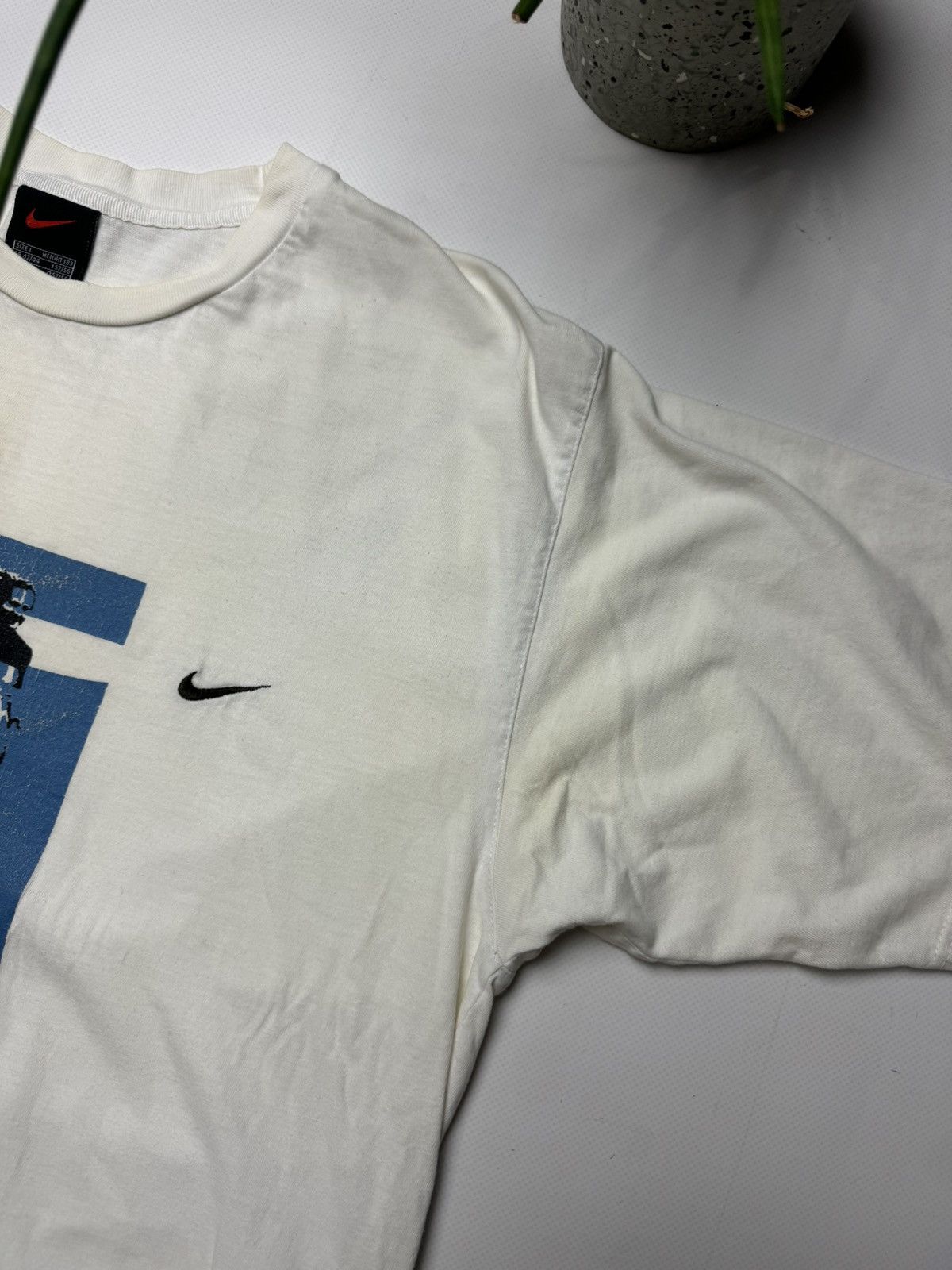 Nike × Vintage Rare vintage Nike broløbet 2000 T-shirt y2k Size US L / EU 52-54 / 3 - 4 Thumbnail