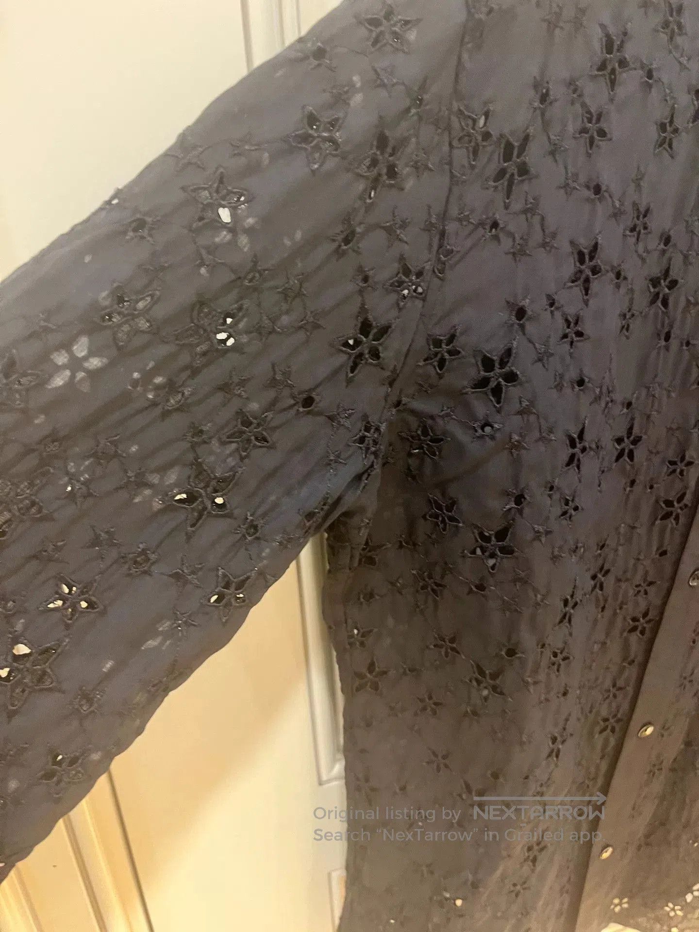 Saint Laurent Paris Saint Laurent Black Star Embroidery Shirt. Size US M / EU 48-50 / 2 - 2 Thumbnail