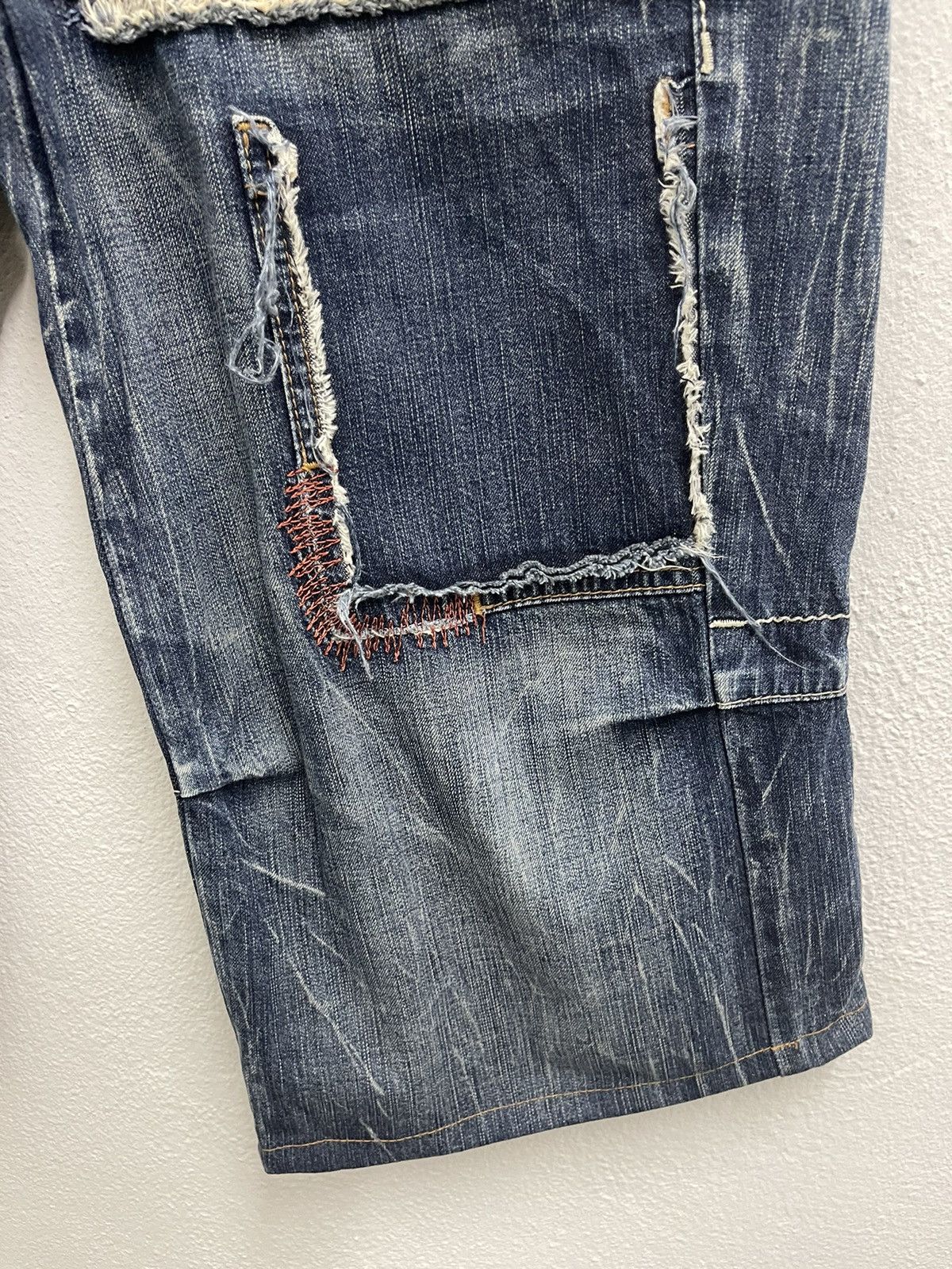 Marithe + Francois Girbaud × Seditionaries OFFER☄️Marithe Francois Girbaud Short Denim Jeans Size US 32 / EU 48 - 8 Thumbnail