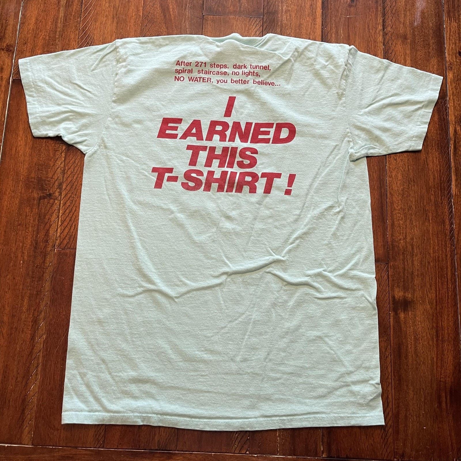 Vintage Vtg Diamond Head Shirt L Hawaii I Climbed Made USA 80s Size US L / EU 52-54 / 3 - 10 Thumbnail