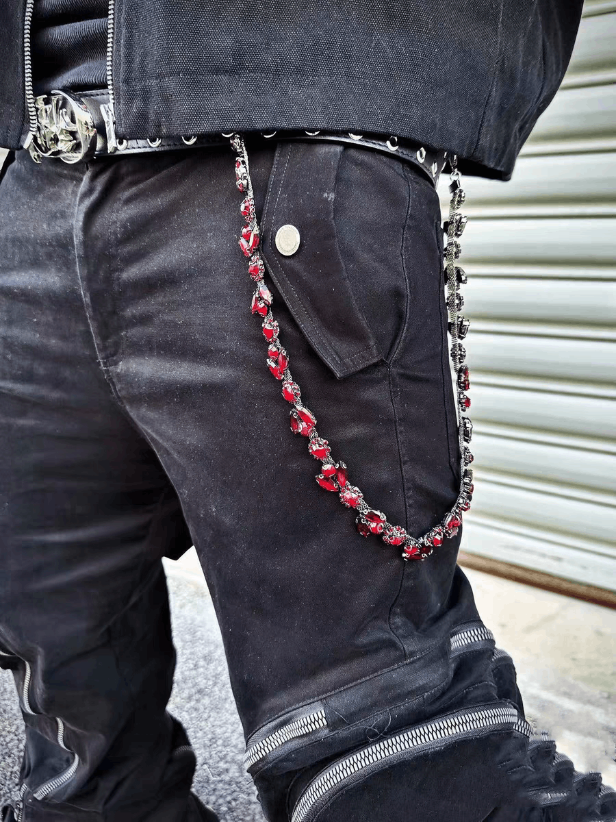Japanese Brand Blood Gems Handmade Waist Chain Size ONE SIZE - 1 Thumbnail