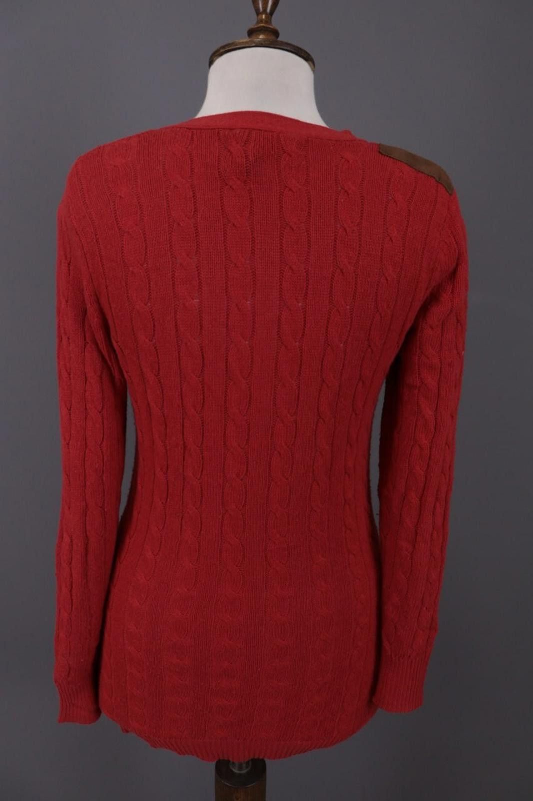 Lauren Ralph Lauren Lauren Ralph Lauren Red Wool Cashmere Cardigan Size XS Size XS / US 0-2 / IT 36-38 - 9 Thumbnail