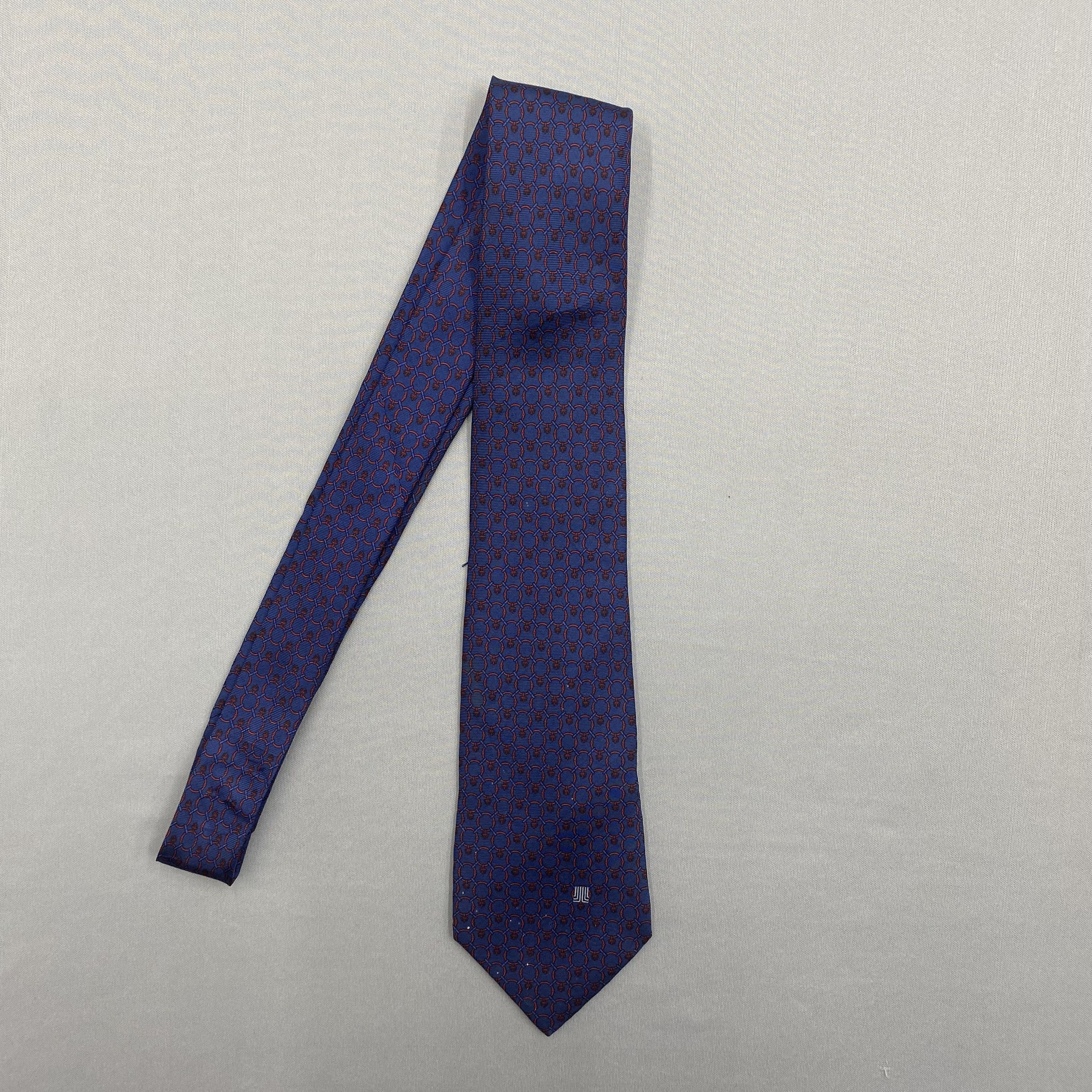 Lanvin Vintage Lanvin SILK Necktie Cravate Pure Silk Neck Tie Size ONE SIZE - 4 Thumbnail