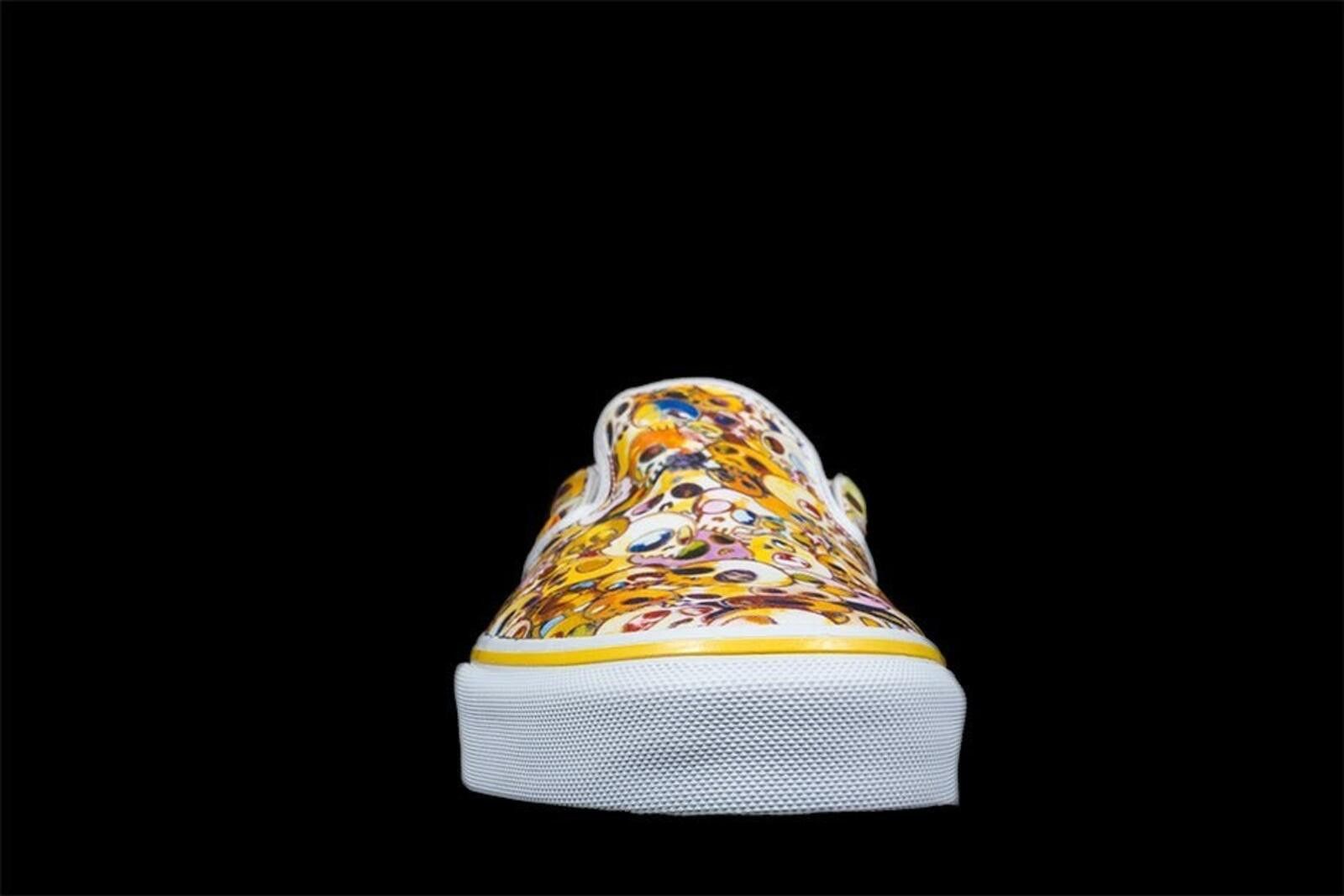 Vans Vans Classic Slip-On LX x Takashi Murakami Yellow Skull Size US 5.5 / EU 38 - 3 Thumbnail