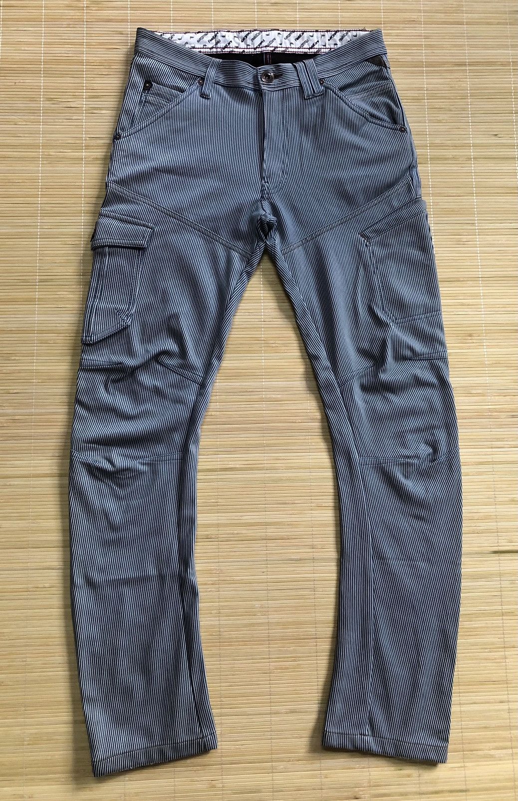 image of Workers Fieldcore Cargo Pants Hickory Striped Slim Fit Stretch, Men's (Size 31)