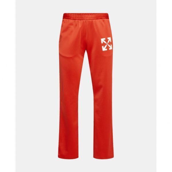 Off-White o1gr1nt0325 Single Arrow Slim Trackpant in Red Size US 28 / EU 44 - 1 Thumbnail