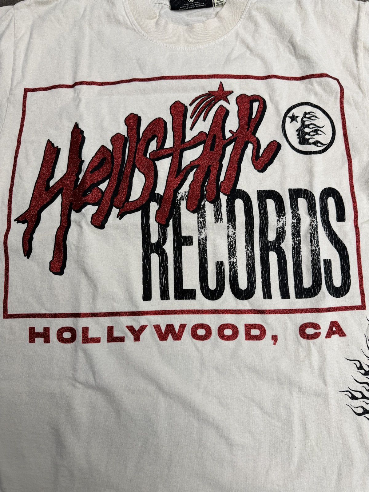 HELLSTAR Hellstar Records T-shirt Size US M / EU 48-50 / 2 - 2 Thumbnail
