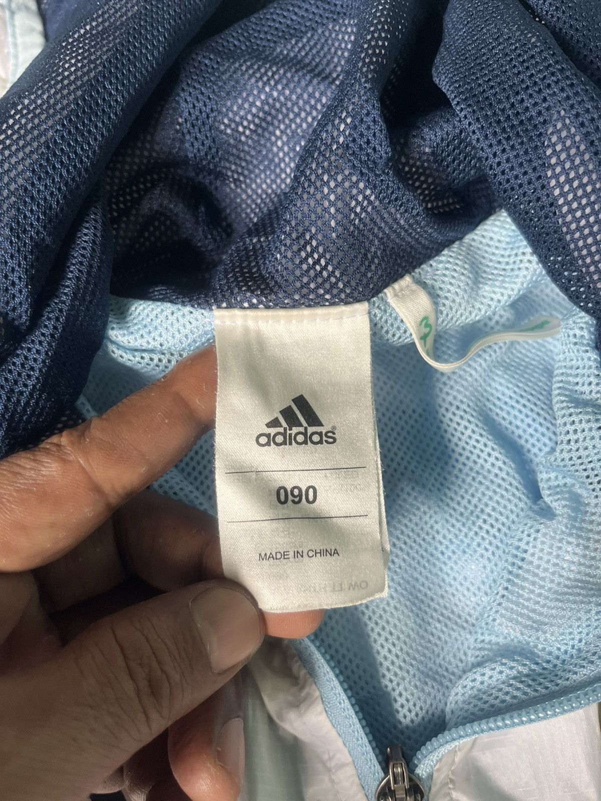 Adidas Argentina Messi 2014 Adidas Rain Jacket D83719 Size US M / EU 48-50 / 2 - 6 Thumbnail