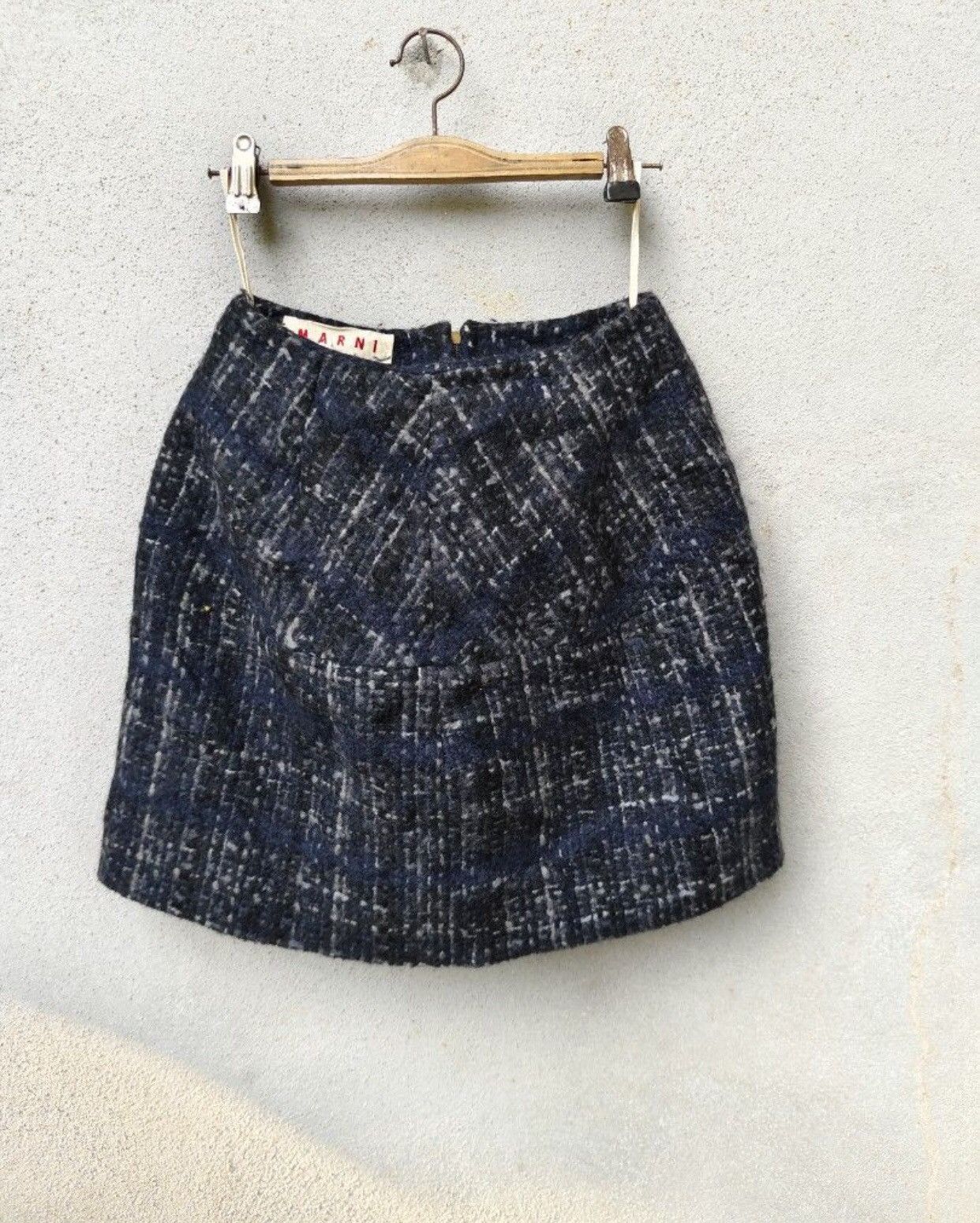 Marni ✅ MARNI LADIES WOOL SKIRT FOR SIZE 24 INCHI Size XXS / US 00 / IT 34 - 3 Thumbnail