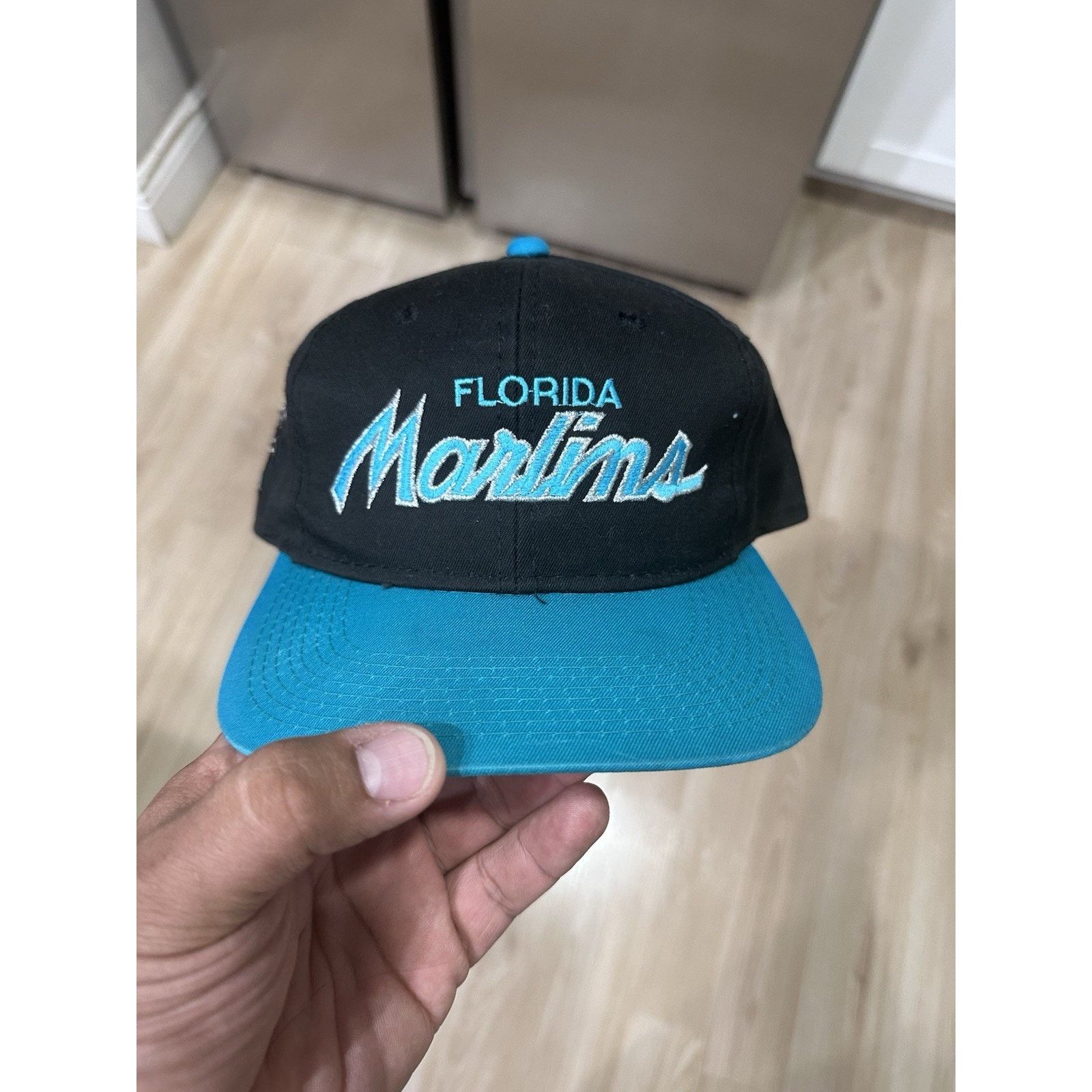 Sports Specialties Sports Specialties Florida Marlins Vintage Snapback MLB Hat Size ONE SIZE - 1 Thumbnail