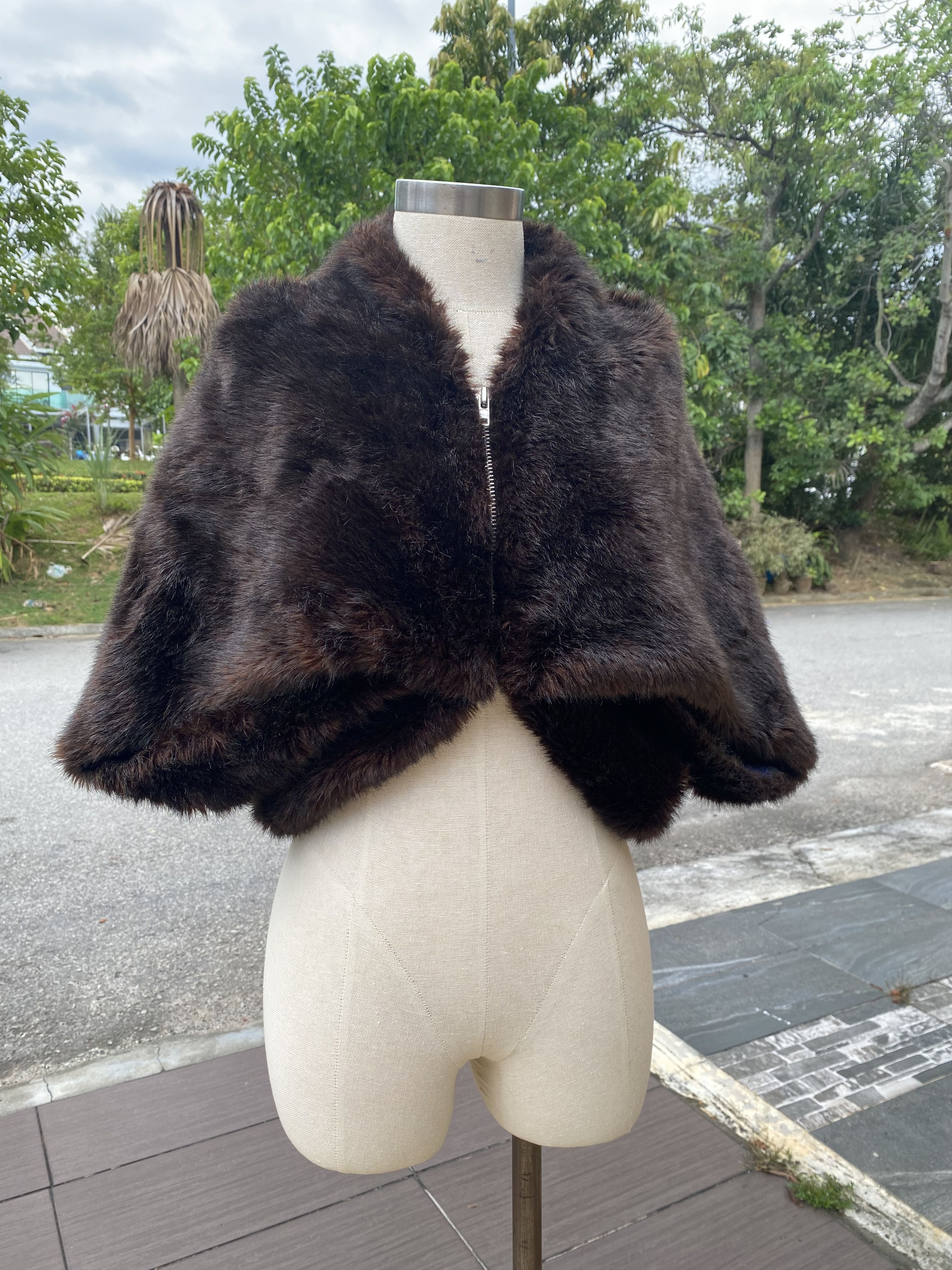 Comme des Garçons 04AW Fake Fur Coat