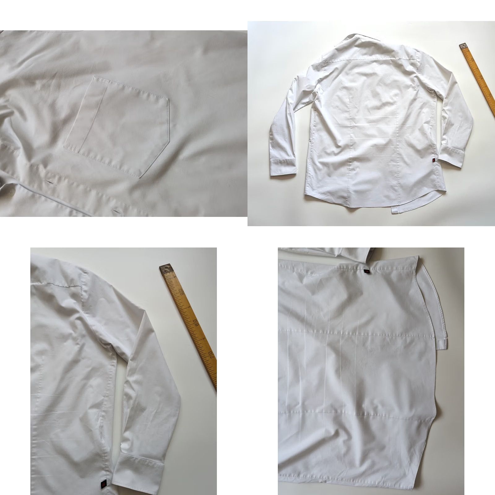 Vintage Porsche Shirt Long Sleeve White Button-Up 43/44 Men Gamer? Size US XL / EU 56 / 4 - 8 Thumbnail