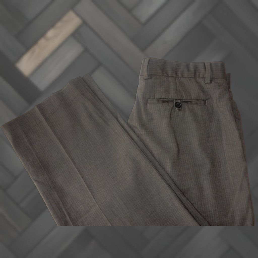 Banana Republic Banana Republic Men's Dress Pants Flat Front Size 32x30 Gray Business Office Formal Size US 32 / EU 48 - 1 Thumbnail