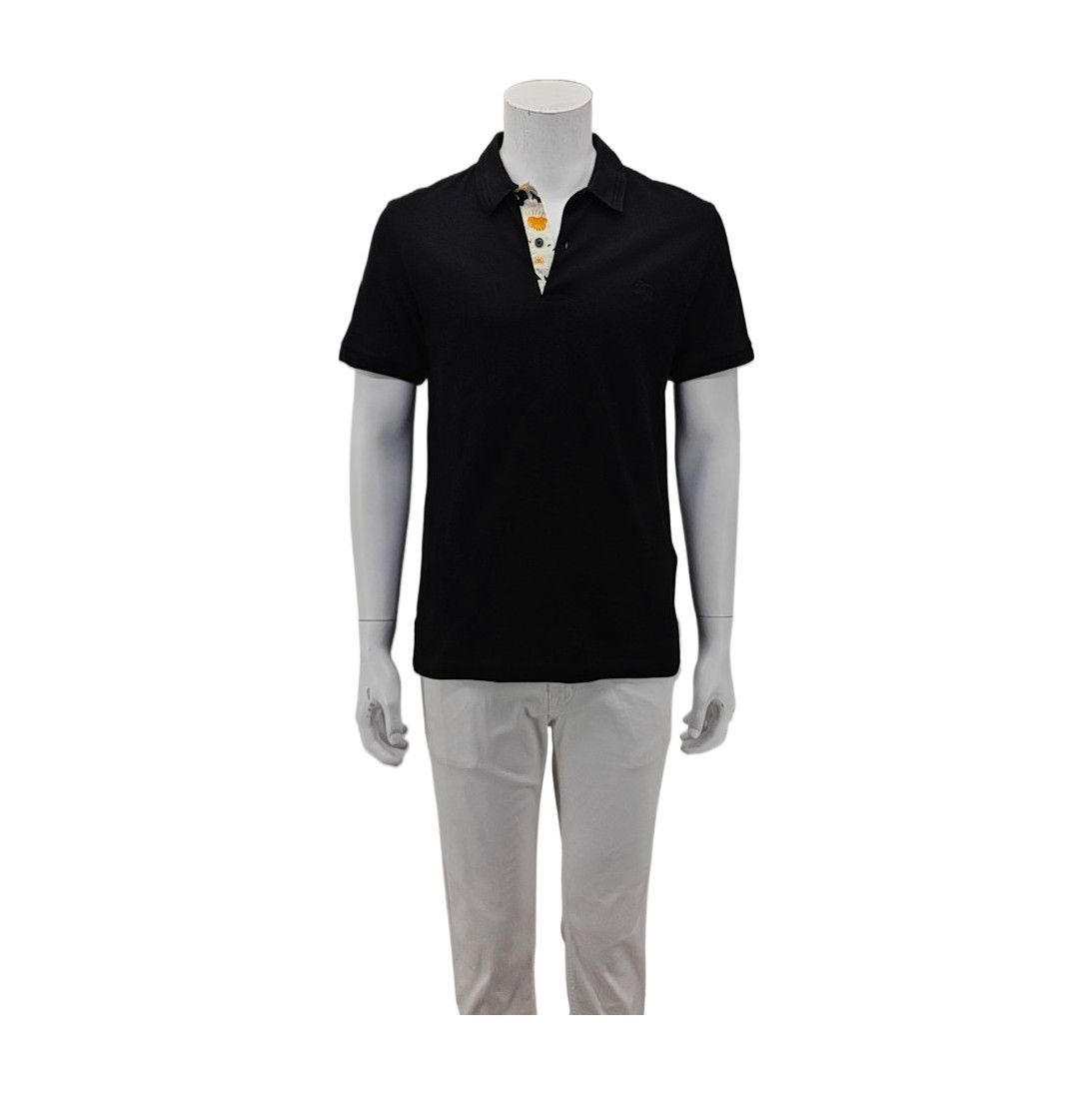 Burberry Burberry Pattern Trim Polo Shirt Size M Size US M / EU 48-50 / 2 - 1 Thumbnail
