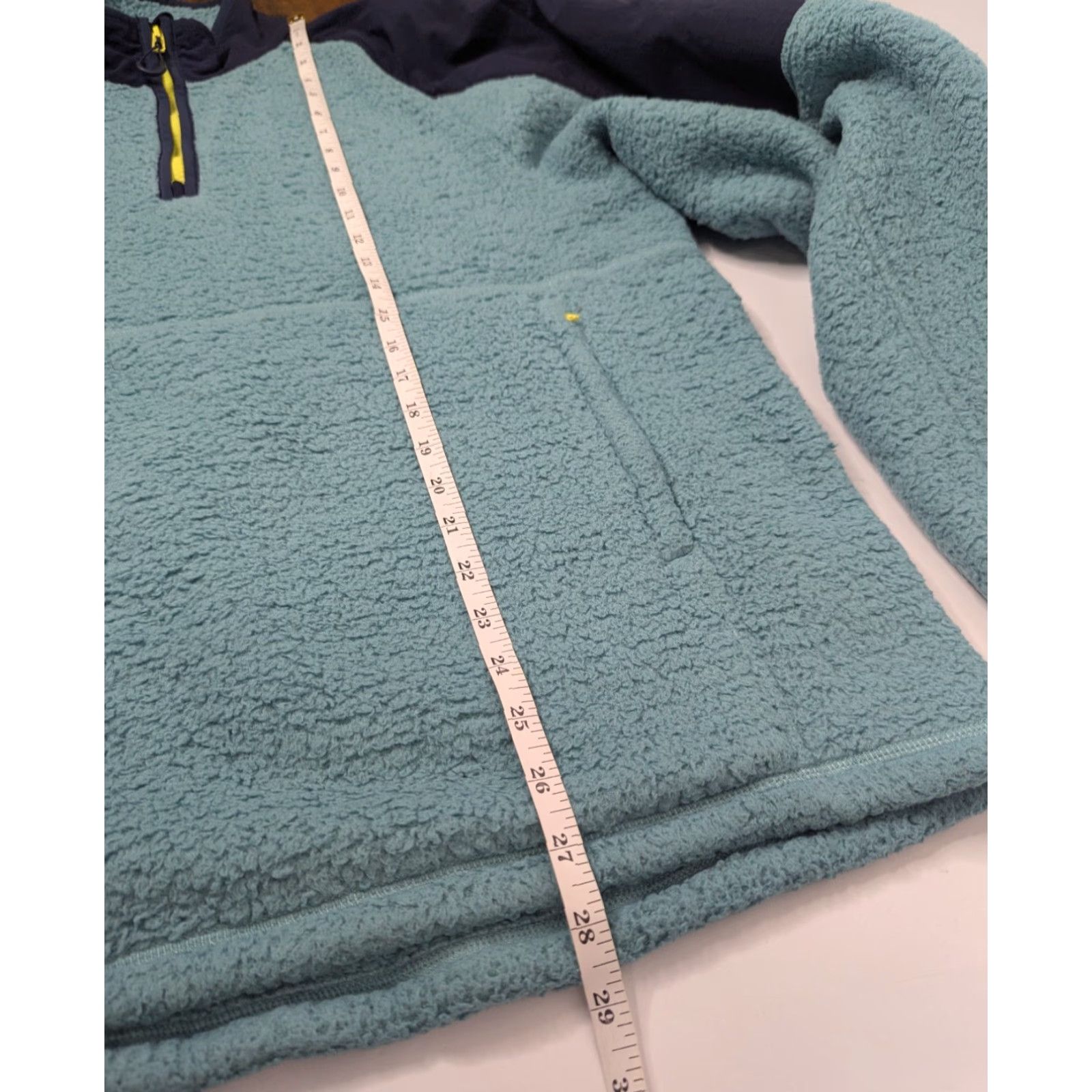 Outerknown Outerknown Skyline 1/4 Zip Sweater Men's M Blue Fleece Pullover Size US M / EU 48-50 / 2 - 5 Thumbnail